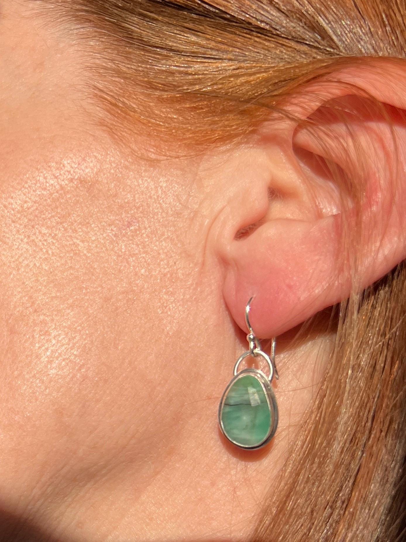 Natural Emerald Earrings