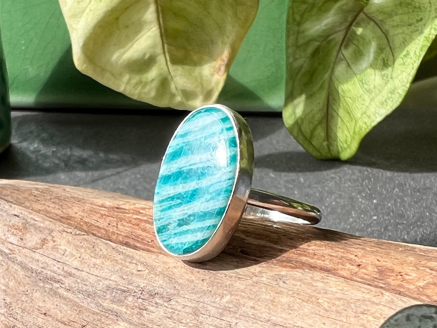 Amazonite Ring