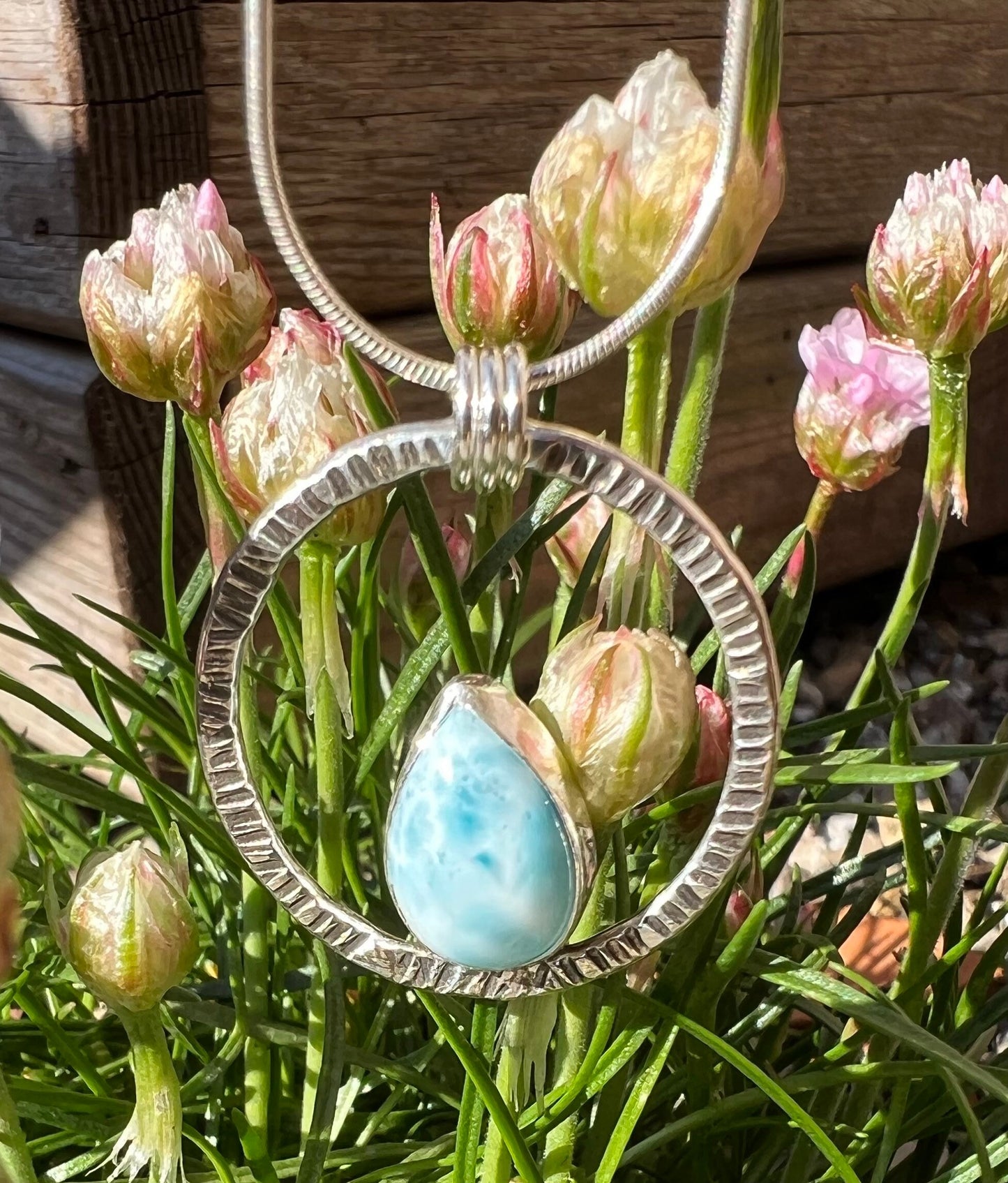 Larimar Pendant