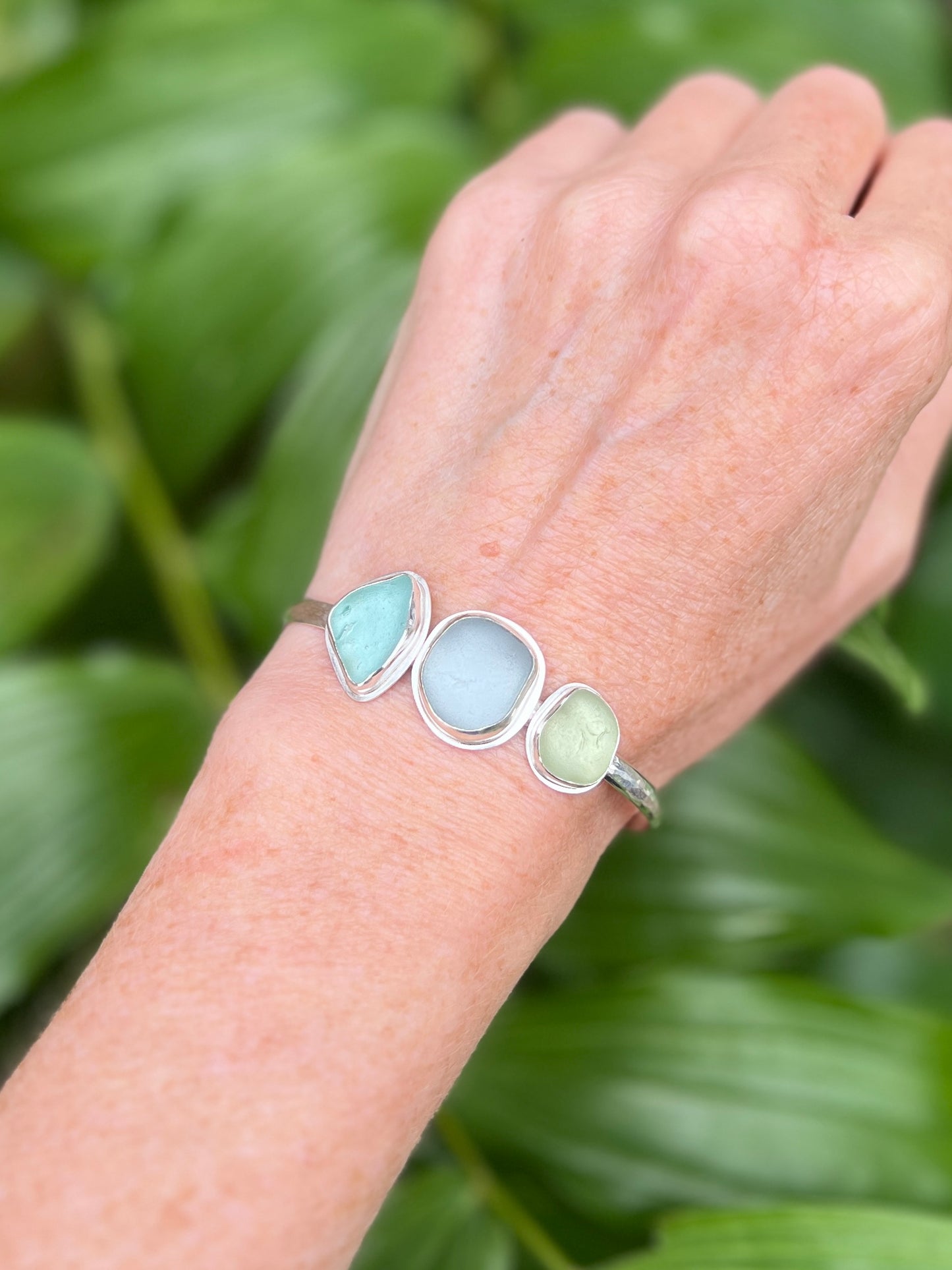 Sea Glass Cuff