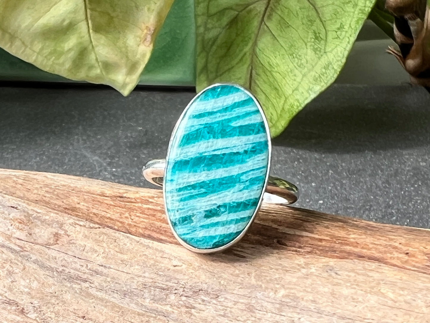 Amazonite Ring