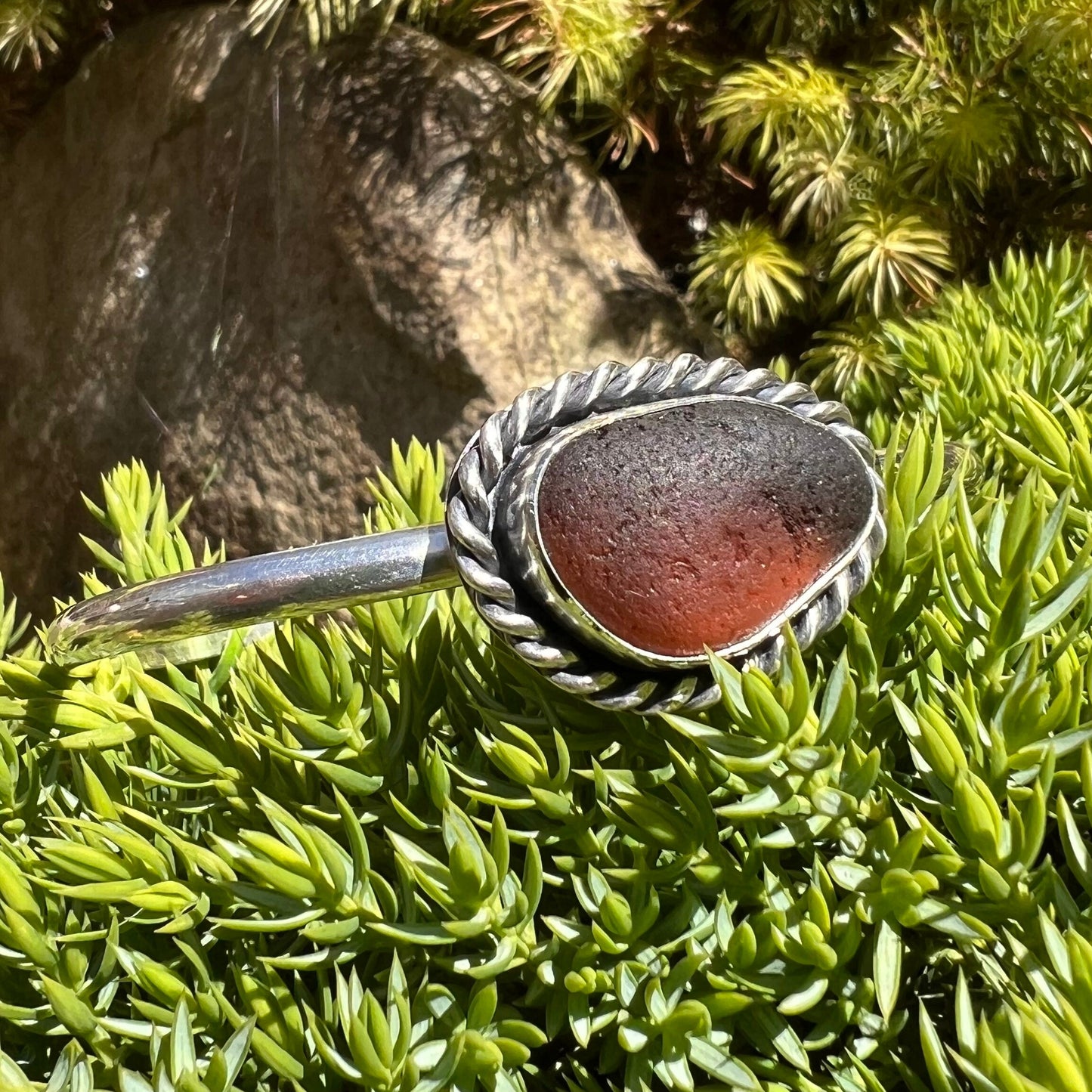 Rare Sea Glass Cuff