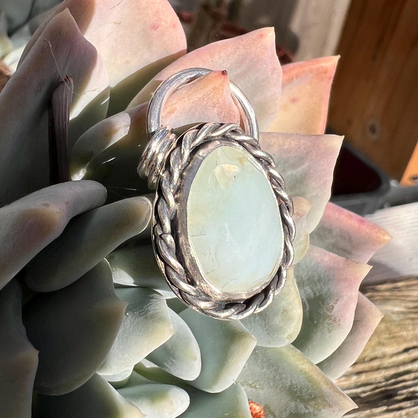 Peruvian Opal Pendant