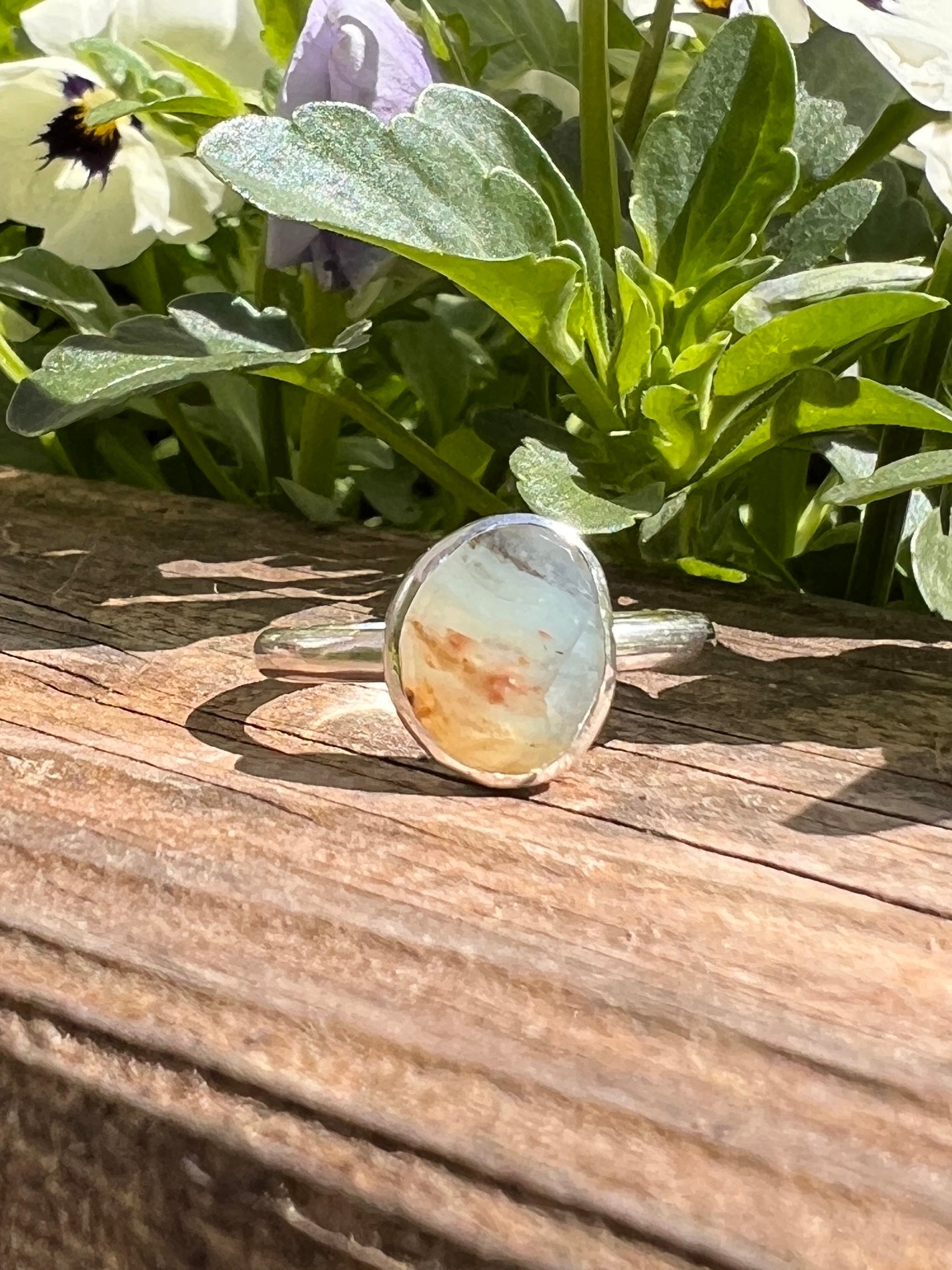 Peruvian Opal Ring