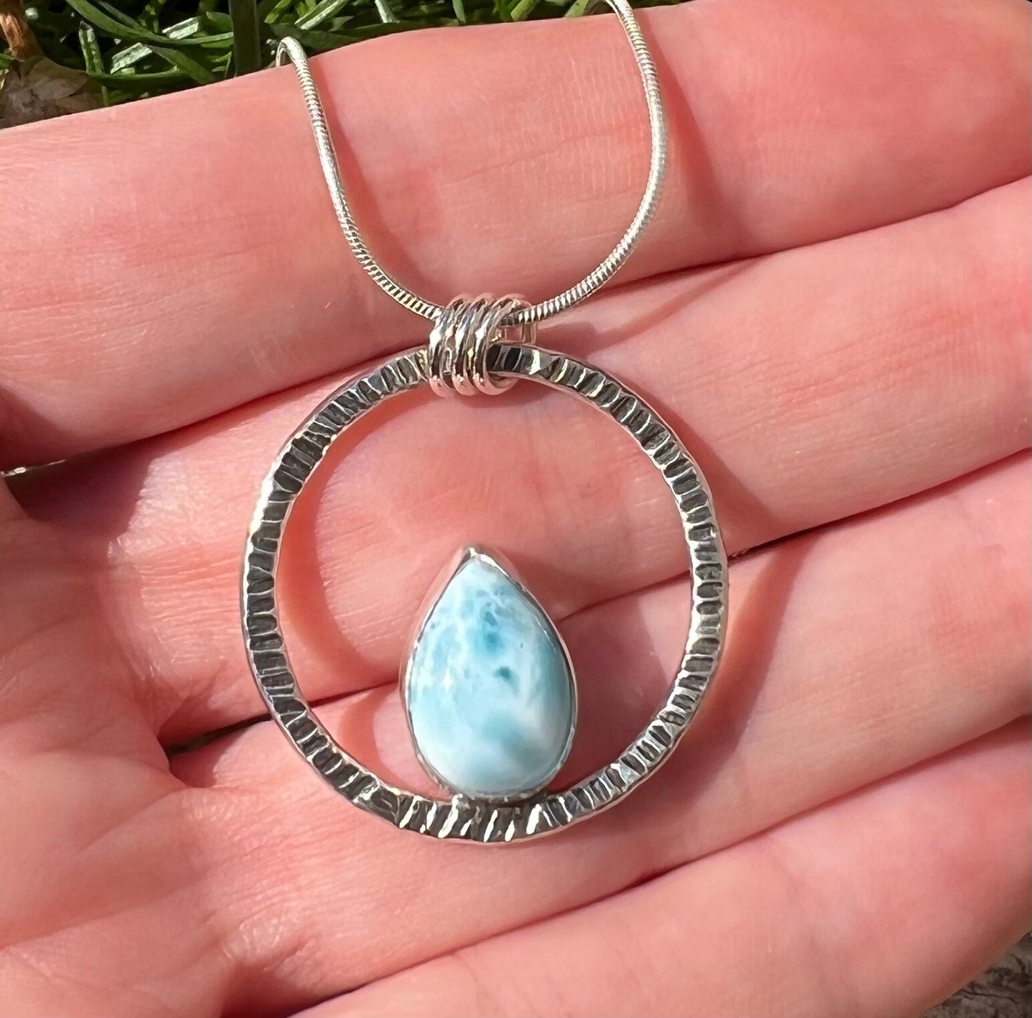 Larimar Pendant