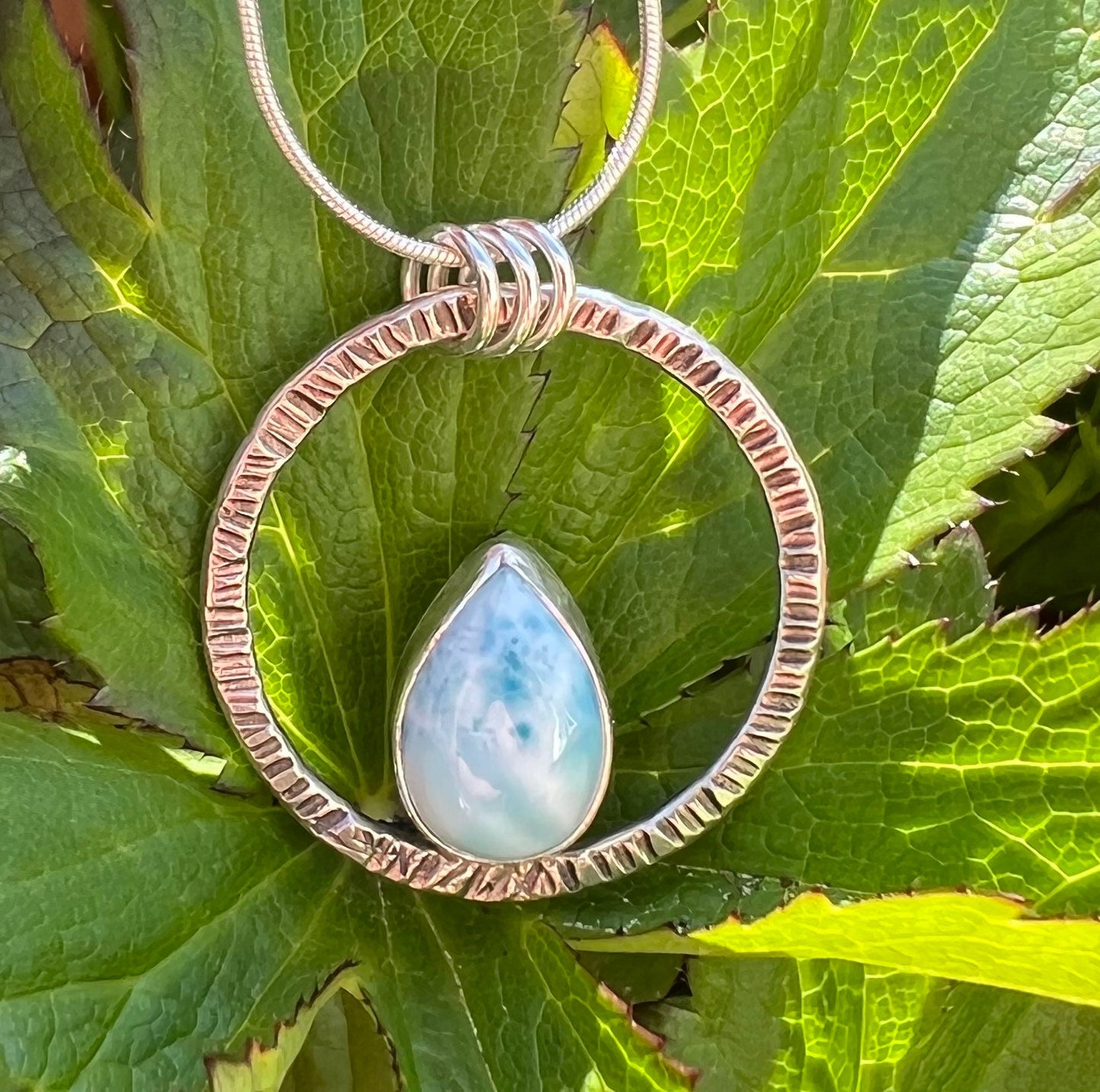 Larimar Pendant