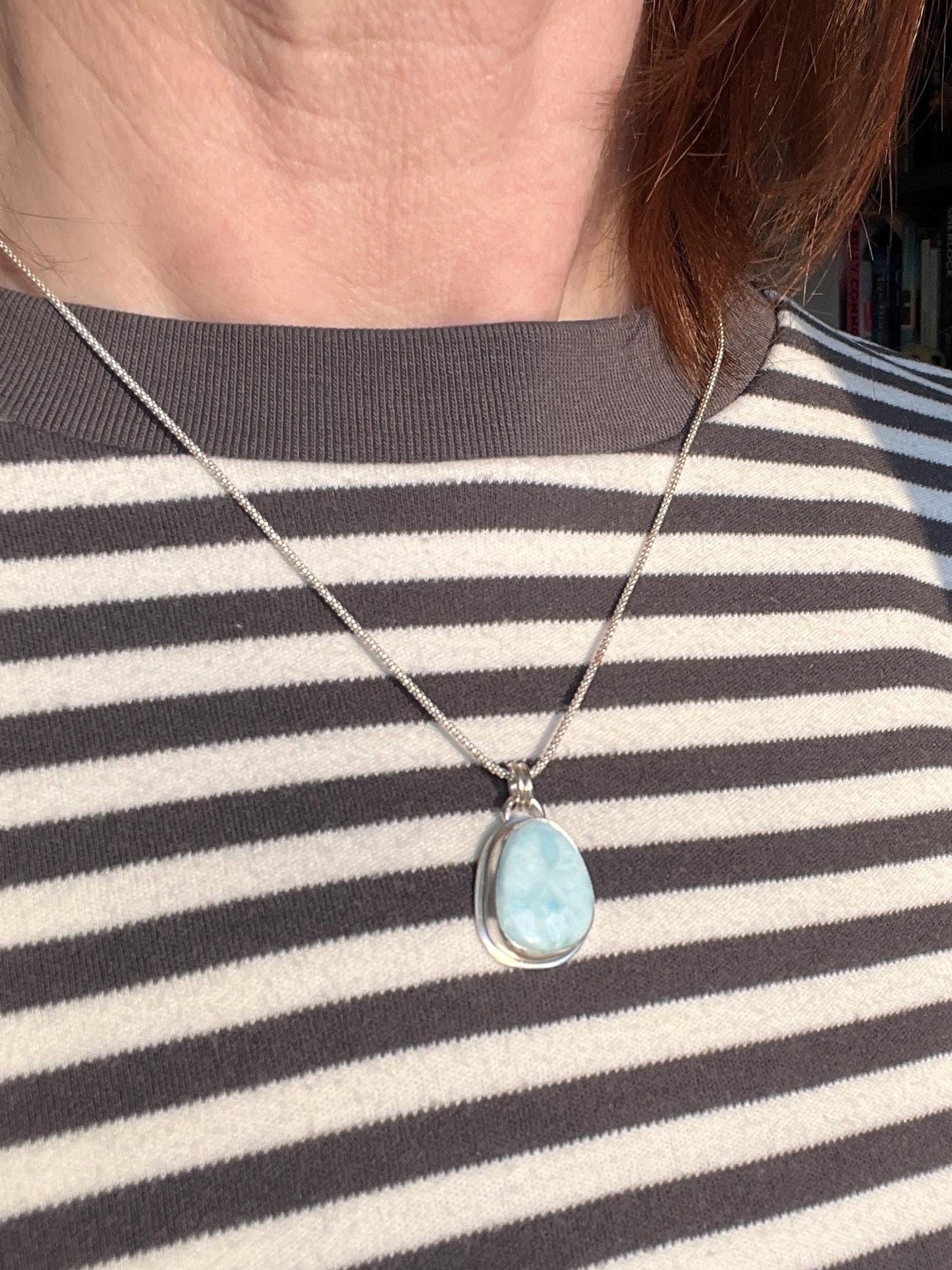 Larimar Pendant