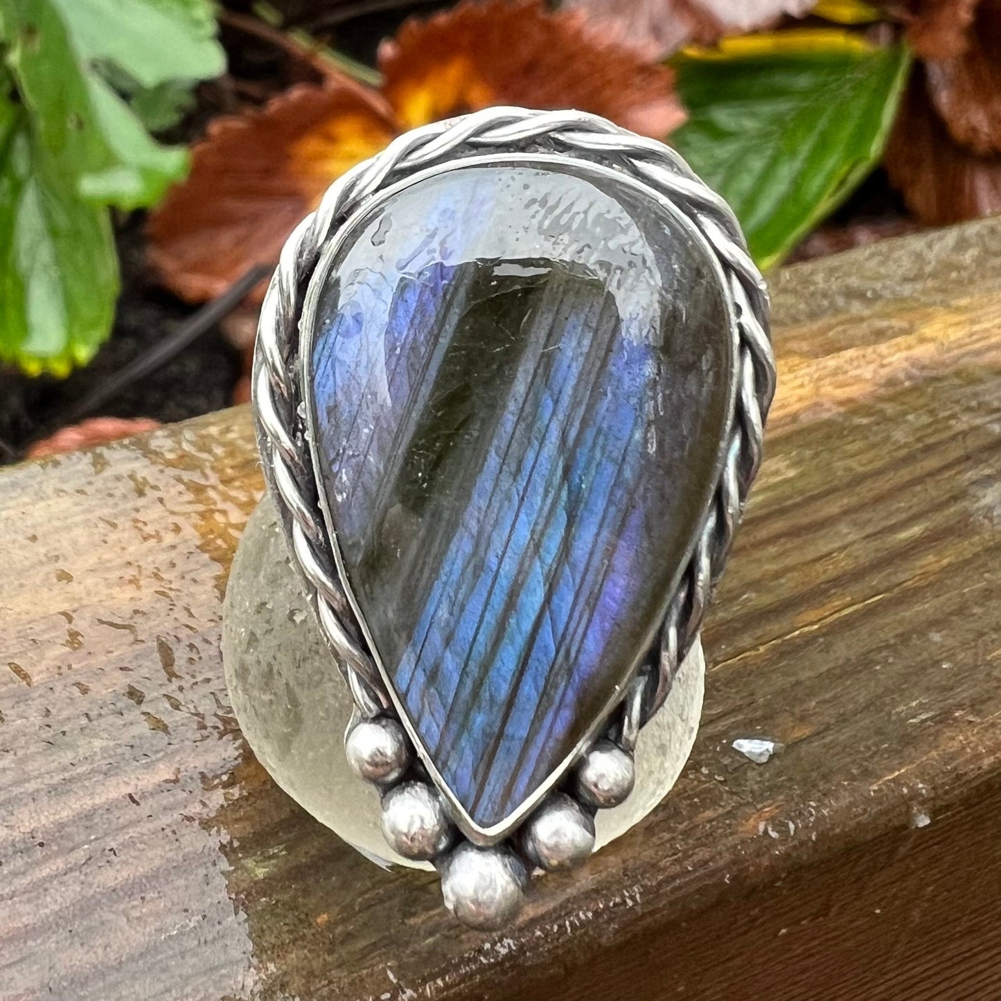 Labradorite Ring