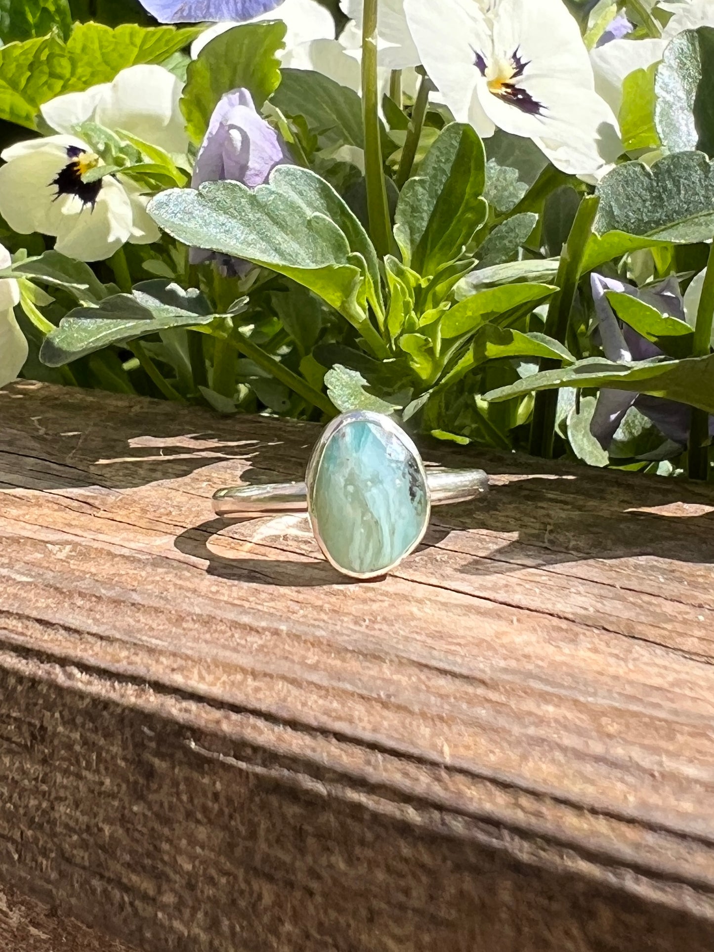 Peruvian Opal Ring