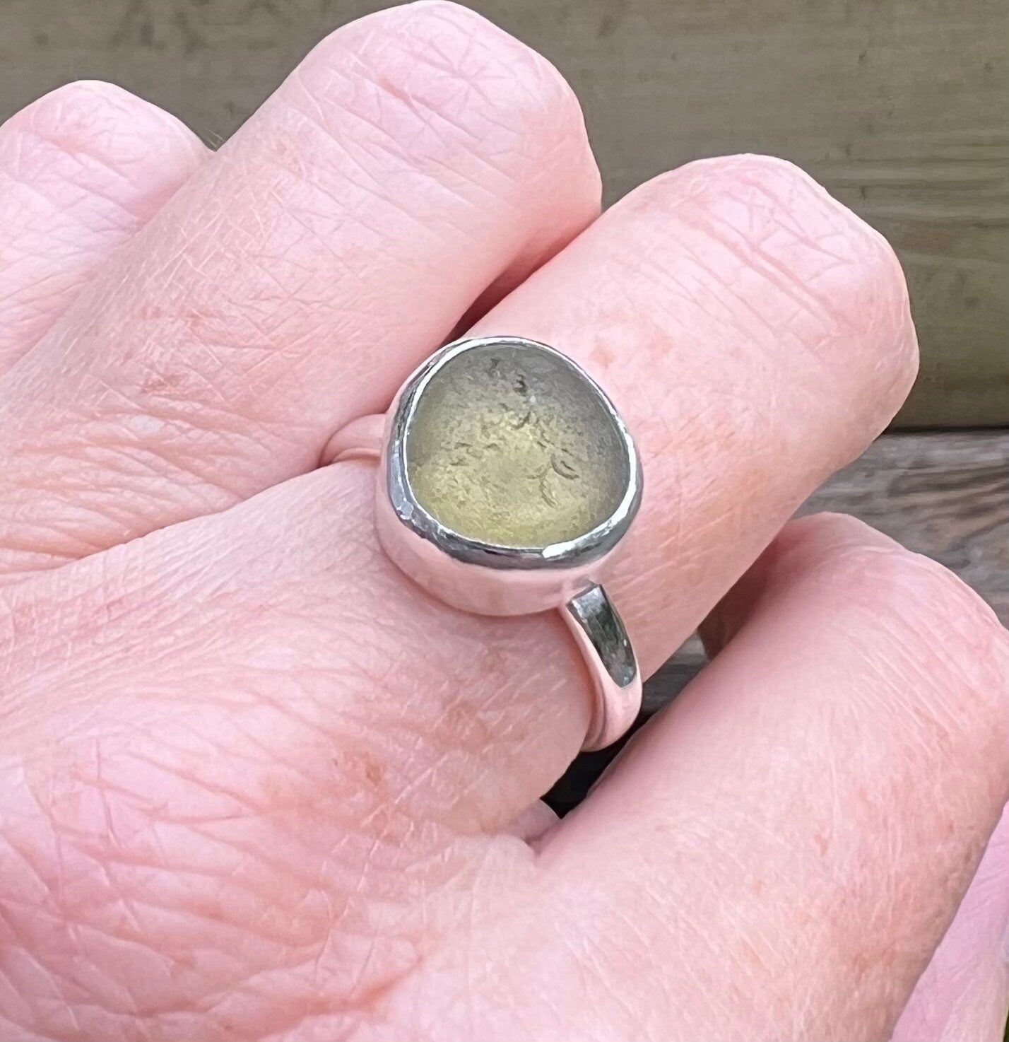 Sea Glass Ring