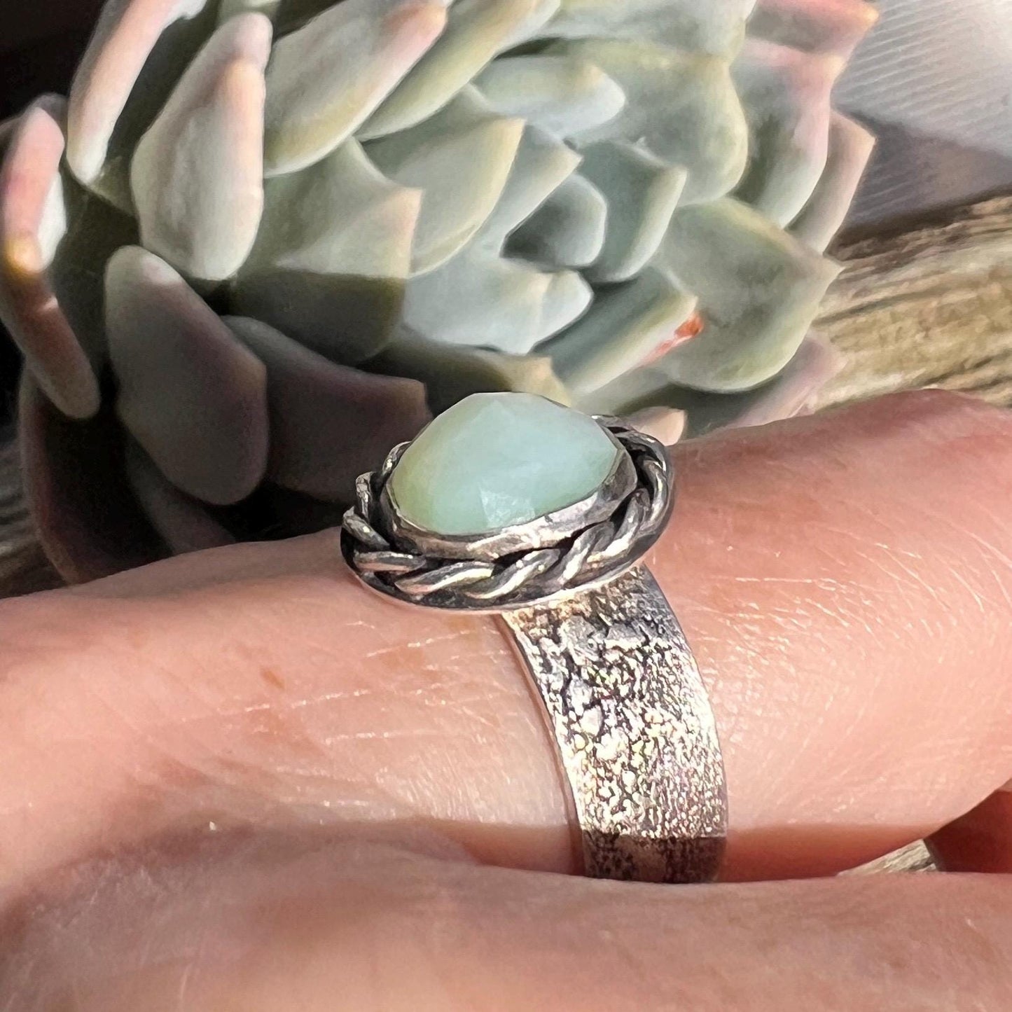 Peruvian Opal Ring
