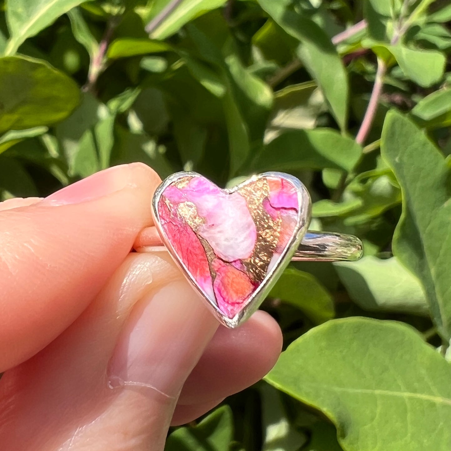 Pink Mohave Ring