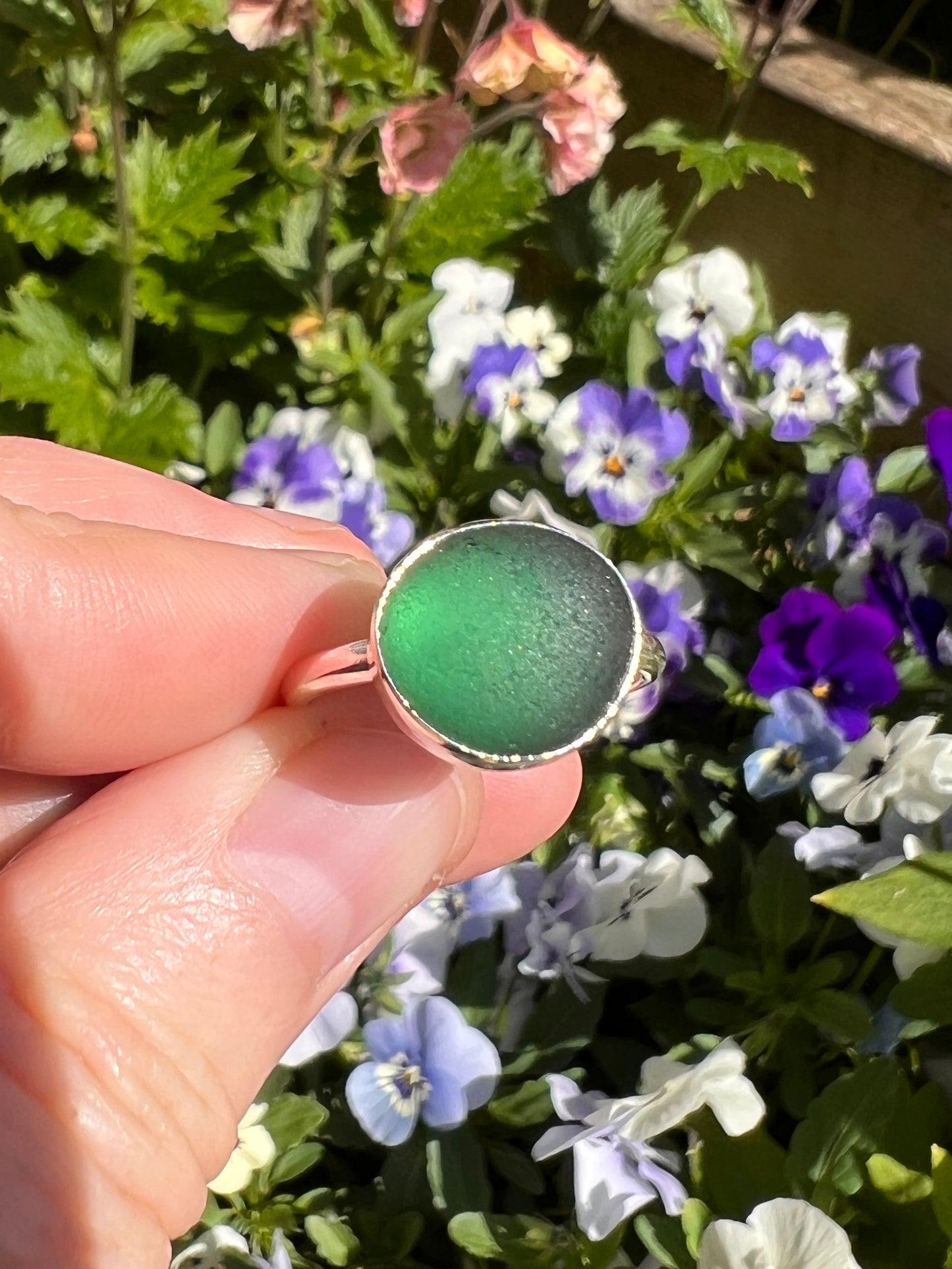 Sea Glass Ring