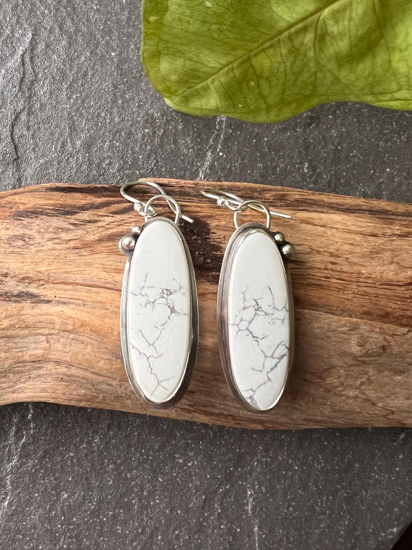 Howlite Earrings