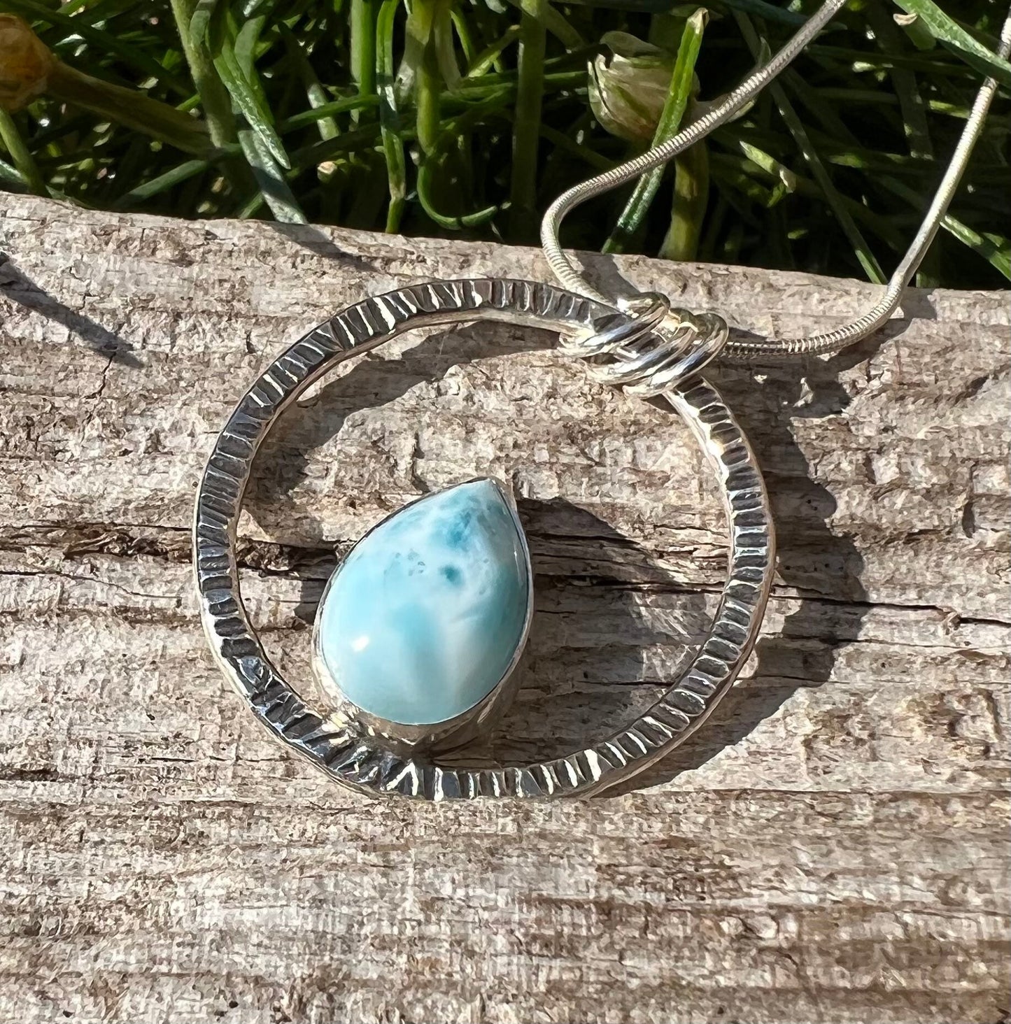 Larimar Pendant