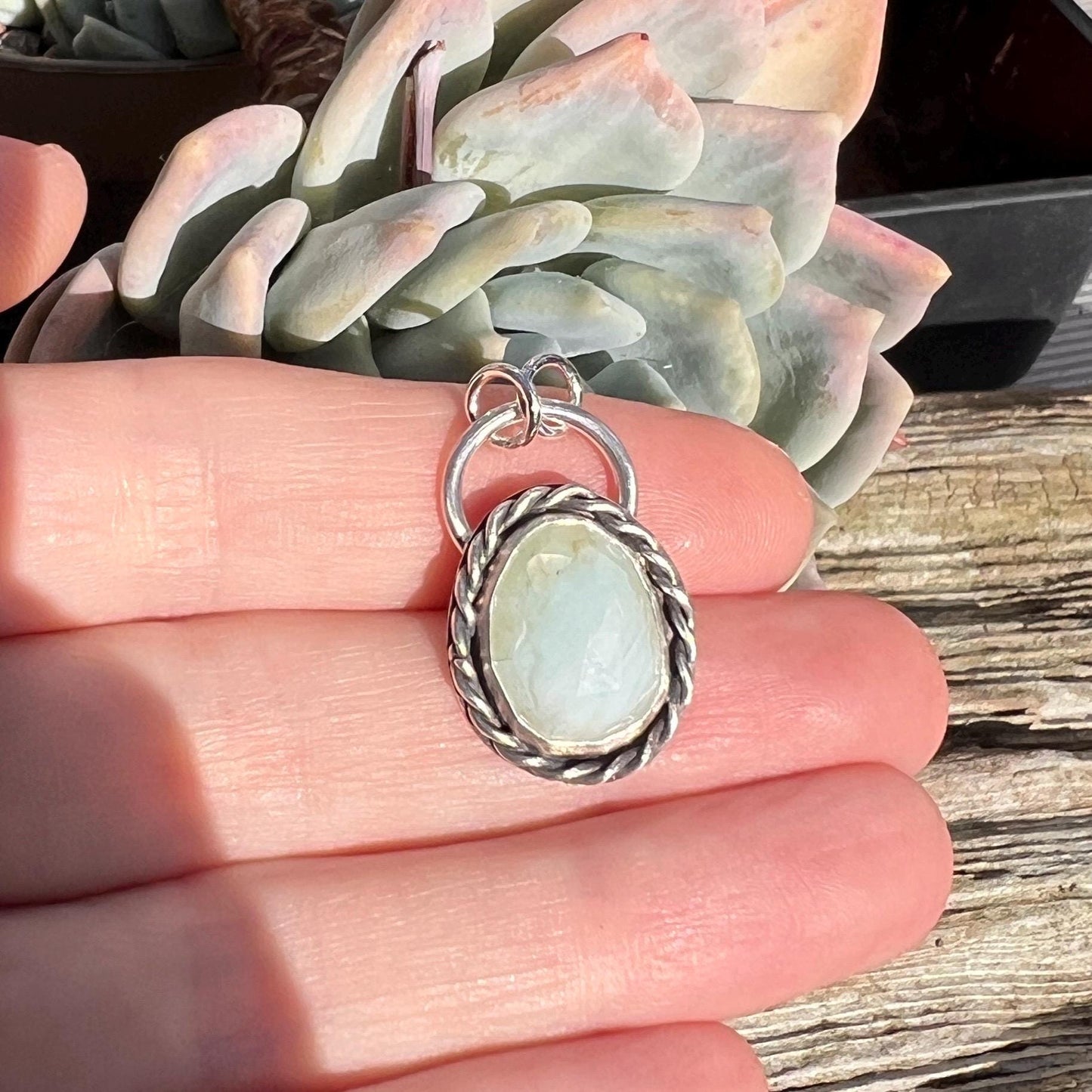 Peruvian Opal Pendant