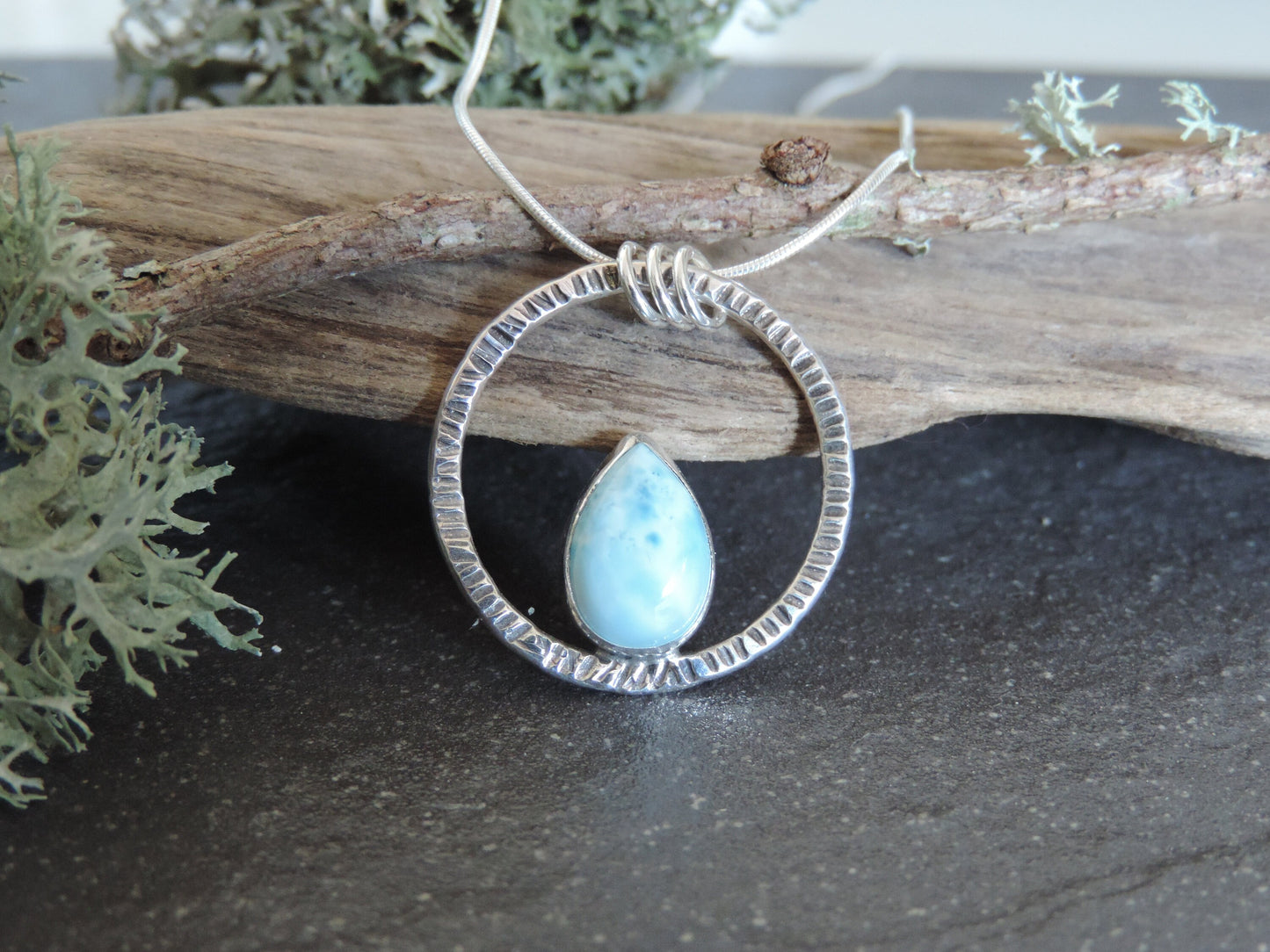 Larimar Pendant