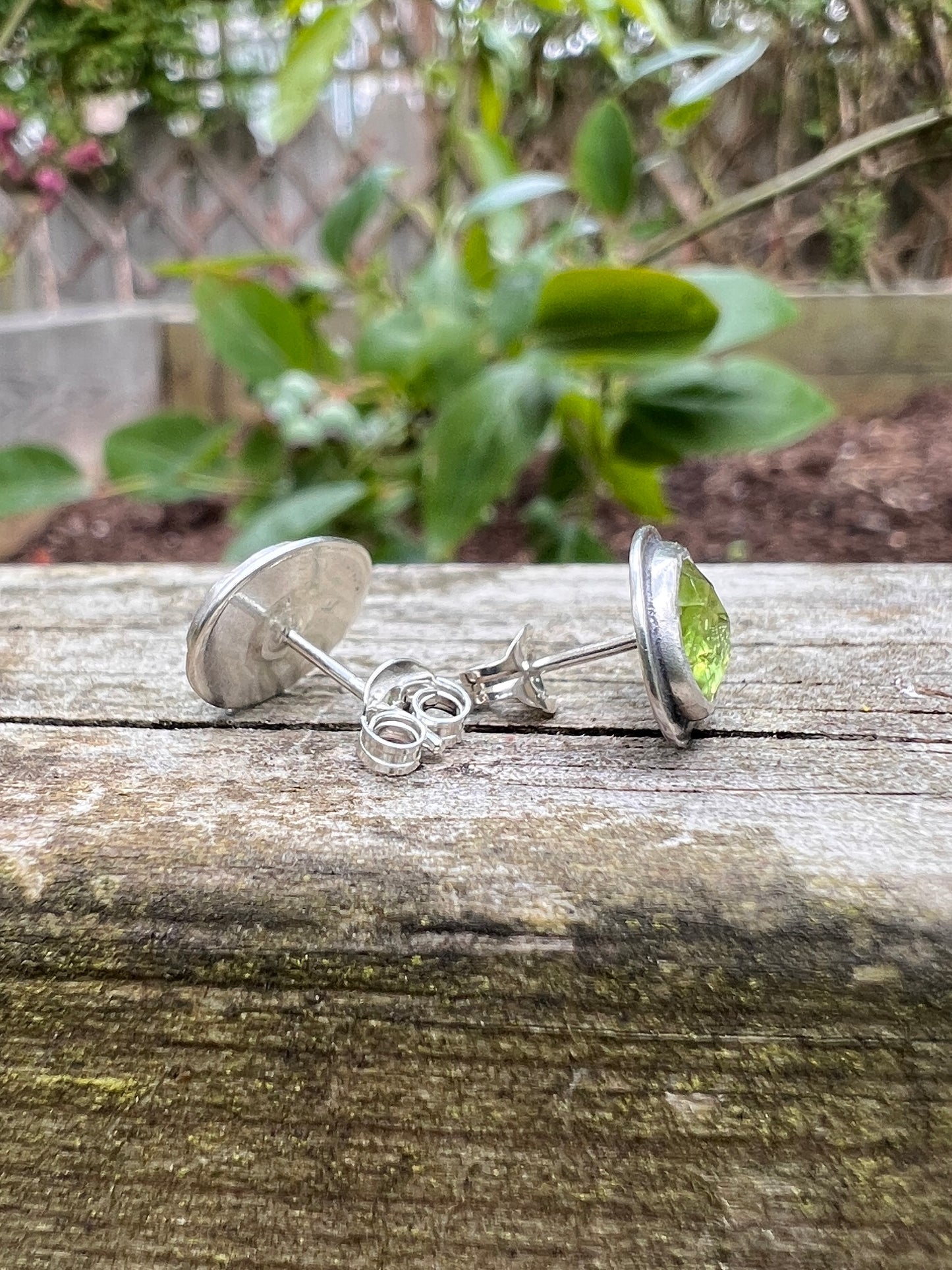 Peridot Studs