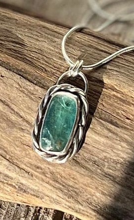 Paraiba Kyanite Pendant