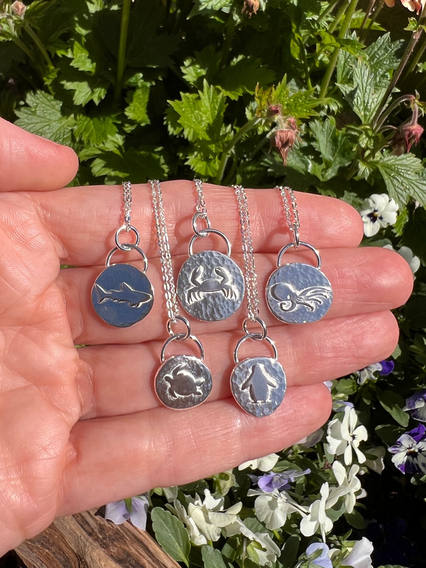 Silver Sealife Pendant