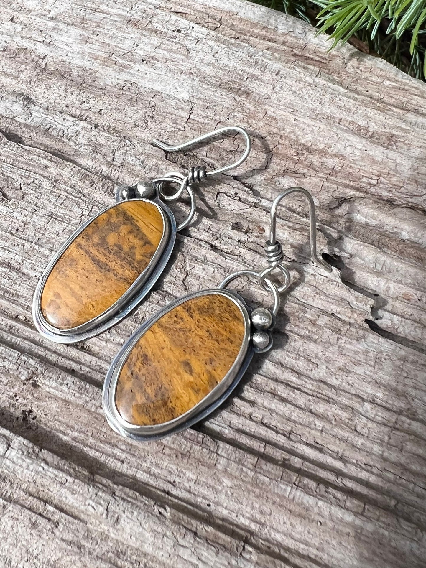 Yellow Jasper Earrings
