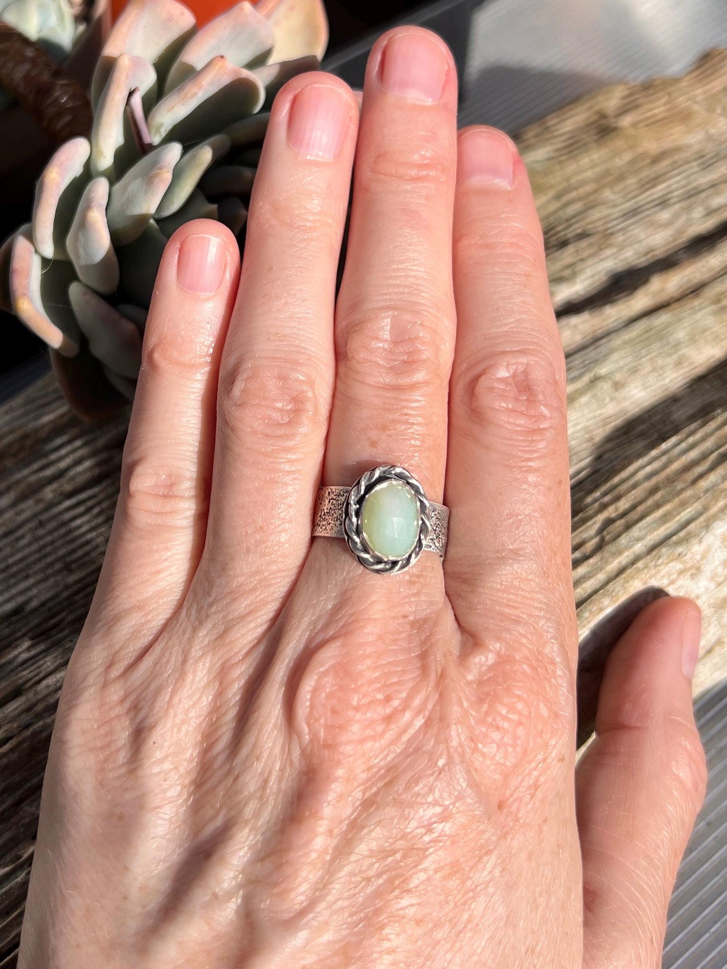 Peruvian Opal Ring