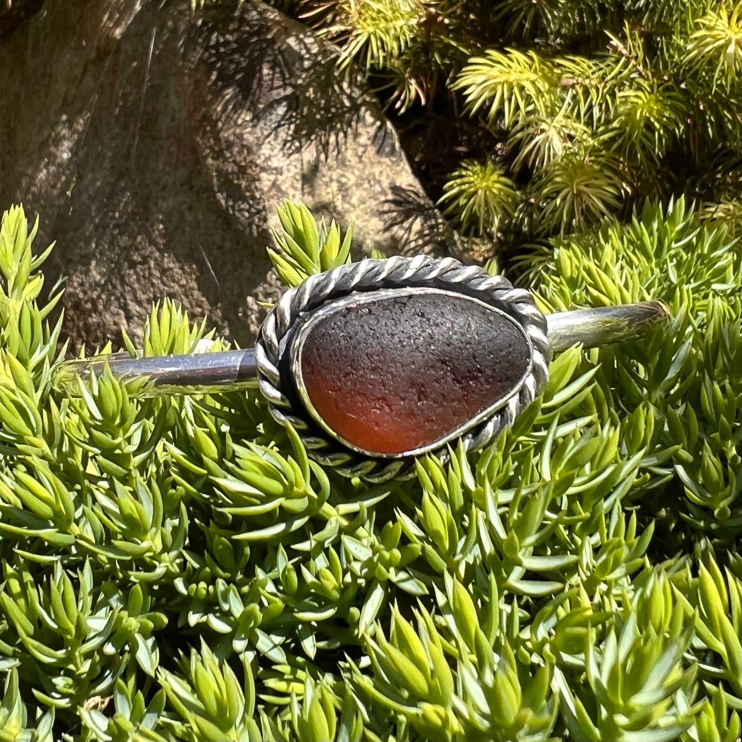 Rare Sea Glass Cuff