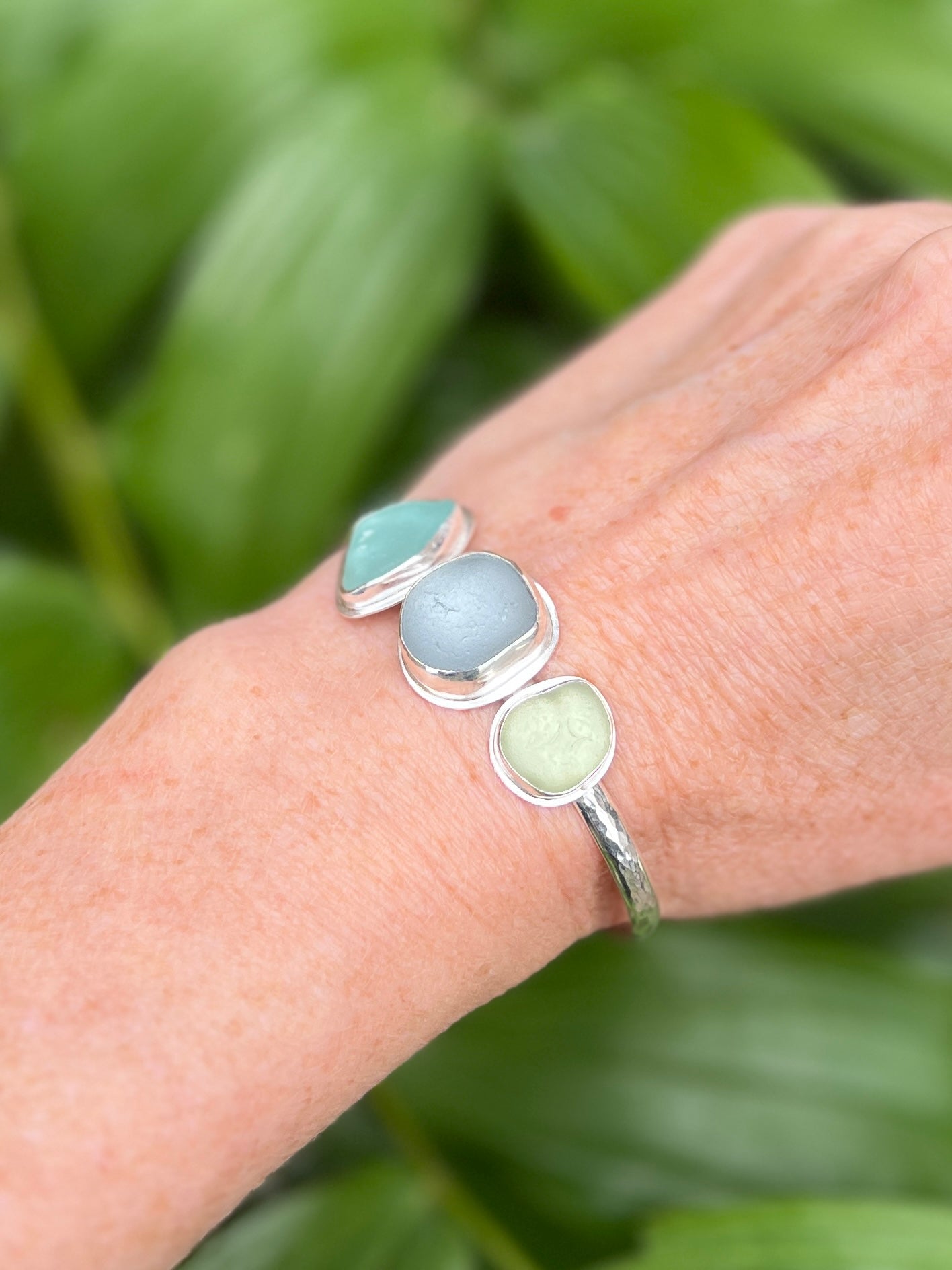 Sea Glass Cuff