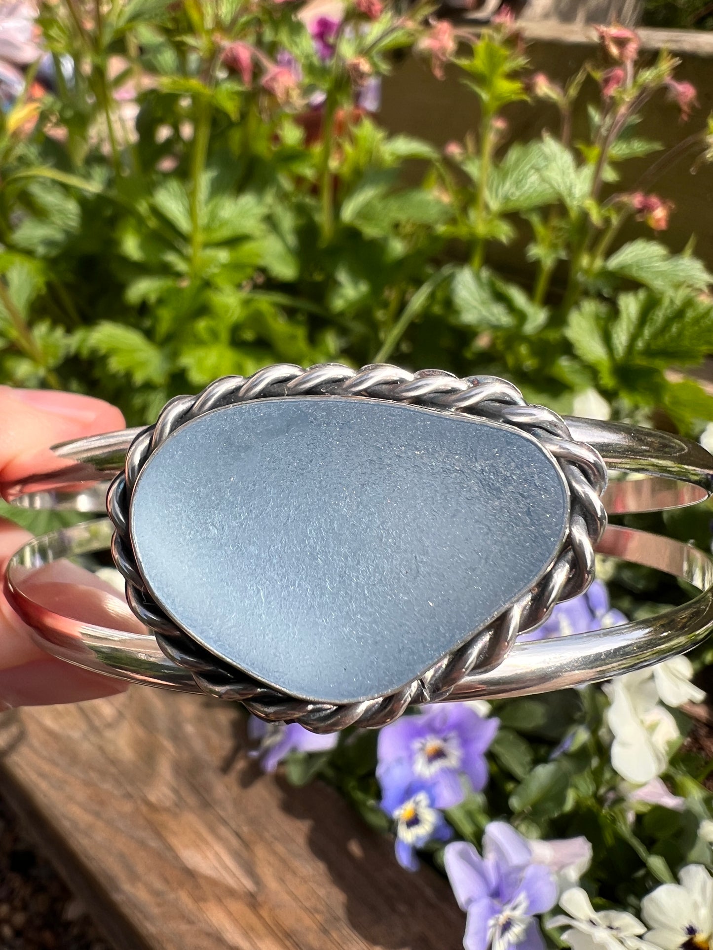Denisa - Sea Glass Cuff