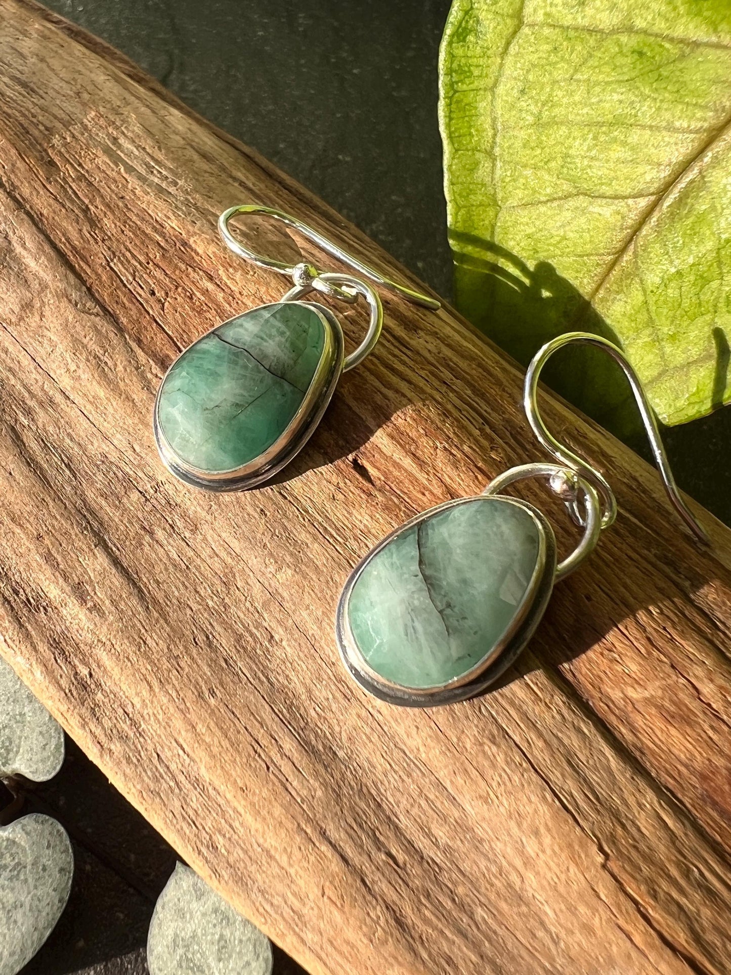 Natural Emerald Earrings