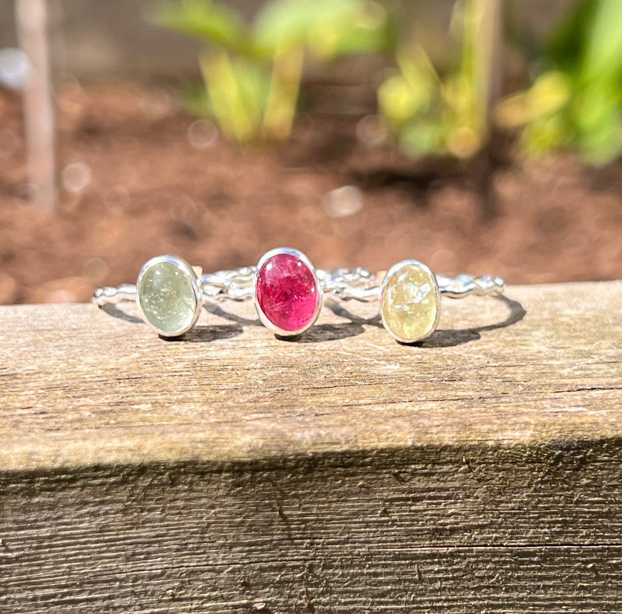 Tourmaline Stacker Ring
