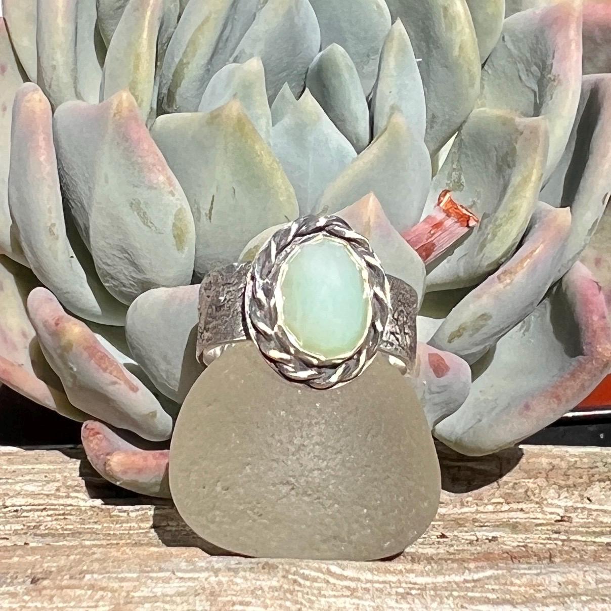 Peruvian Opal Ring