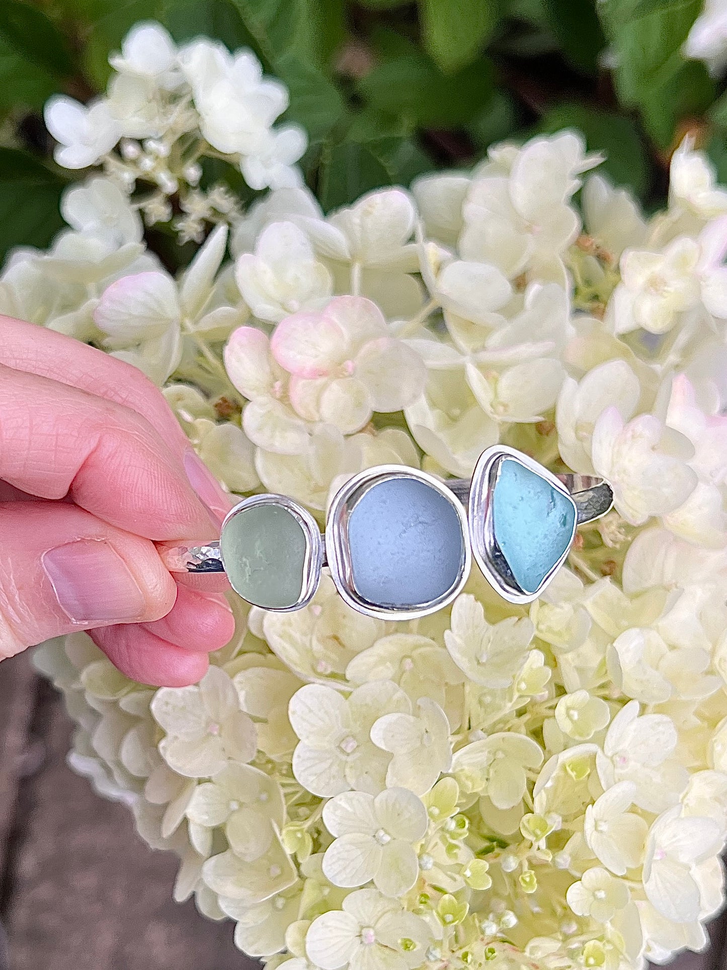 Sea Glass Cuff