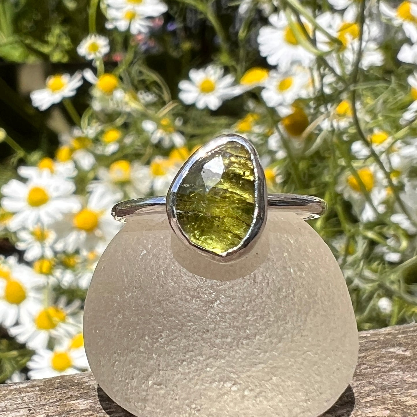 Tourmaline Stacker Rings