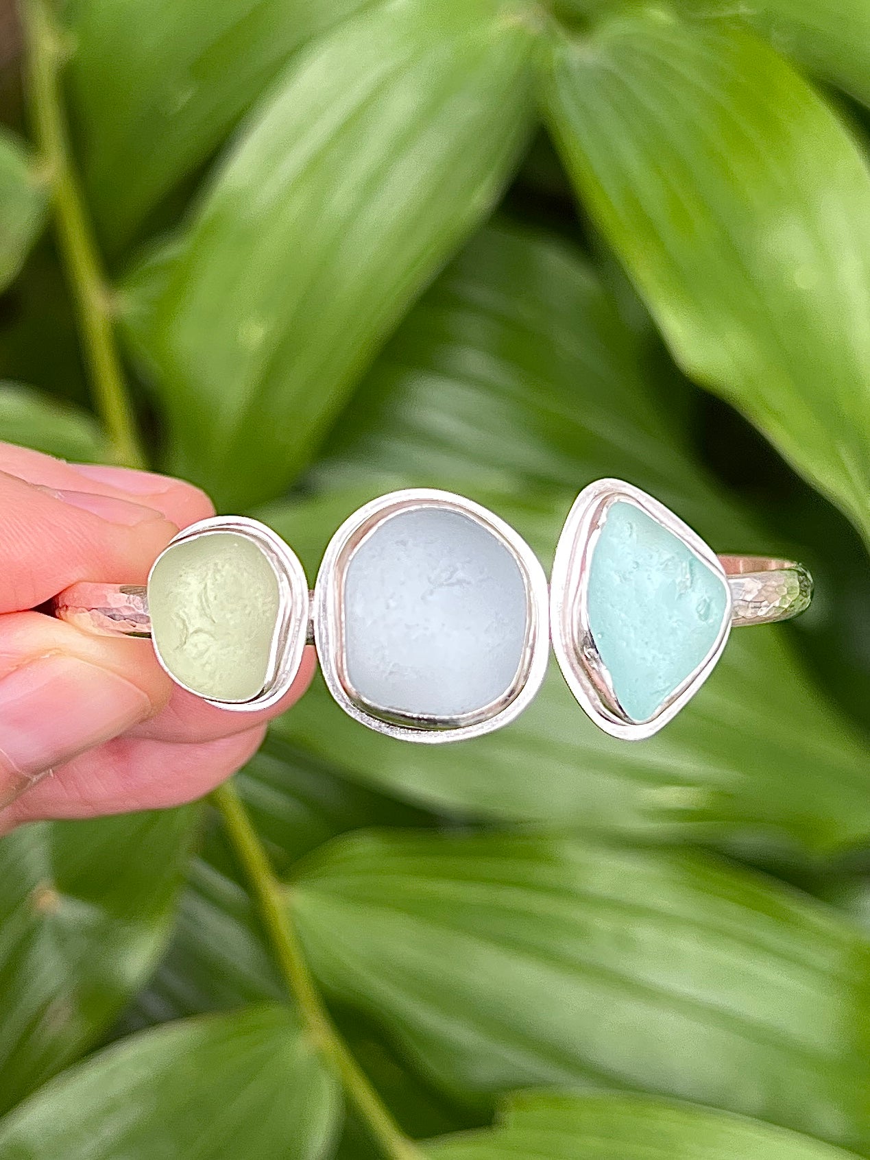 Sea Glass Cuff