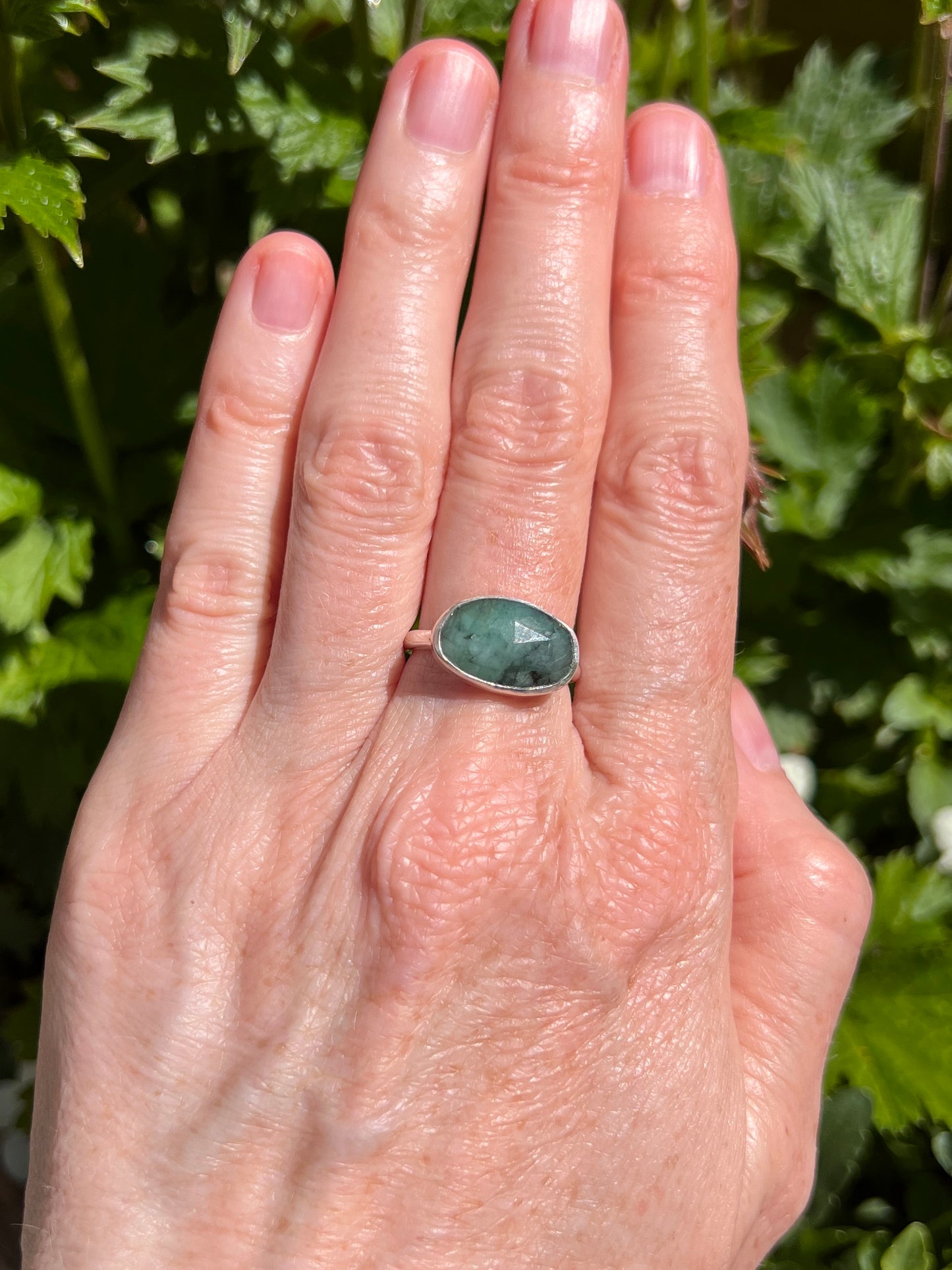Natural Emerald Ring
