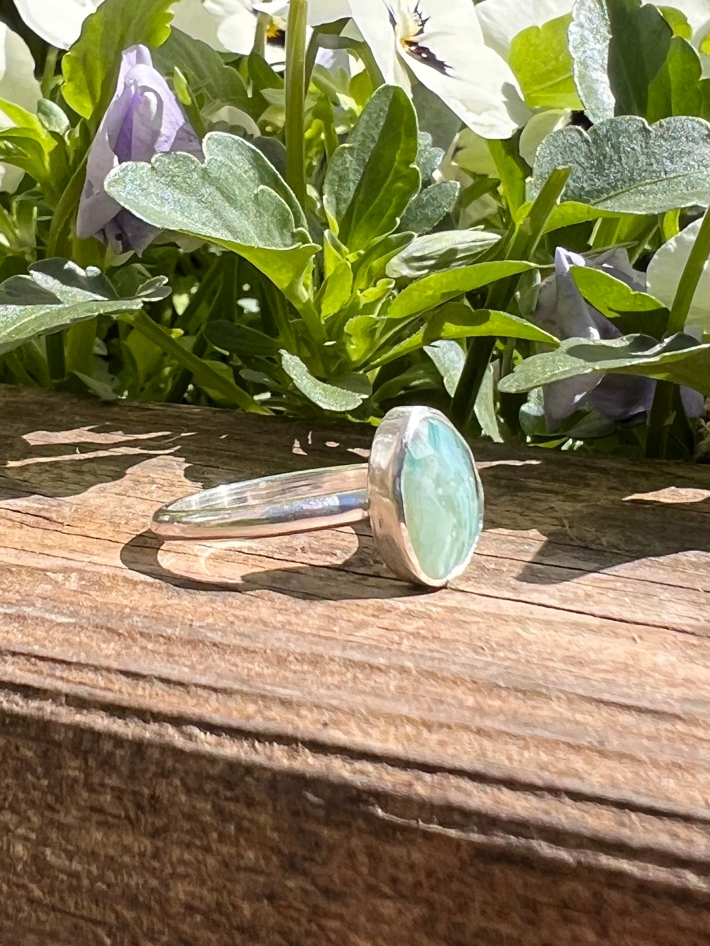 Peruvian Opal Ring