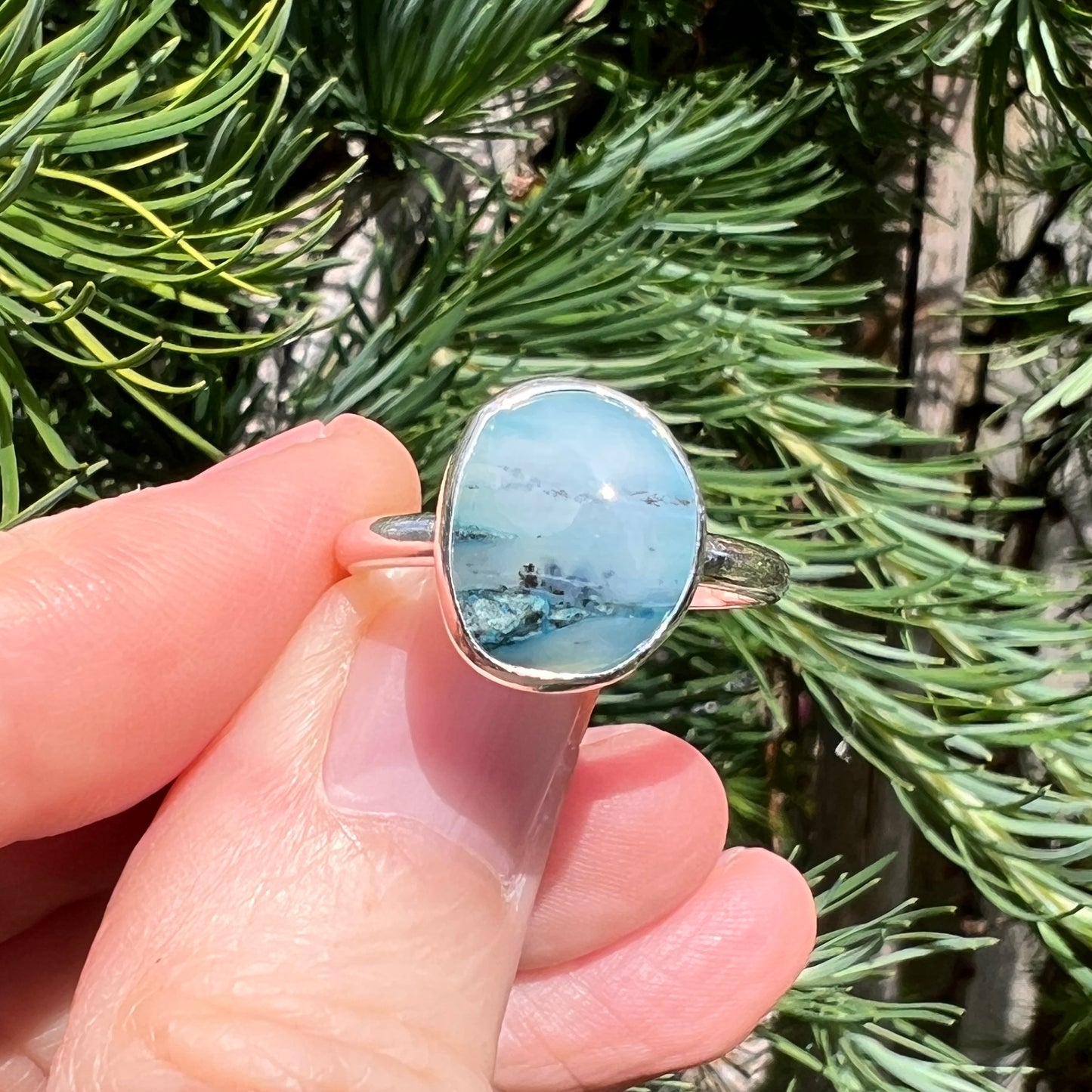 Peruvian Opal Ring