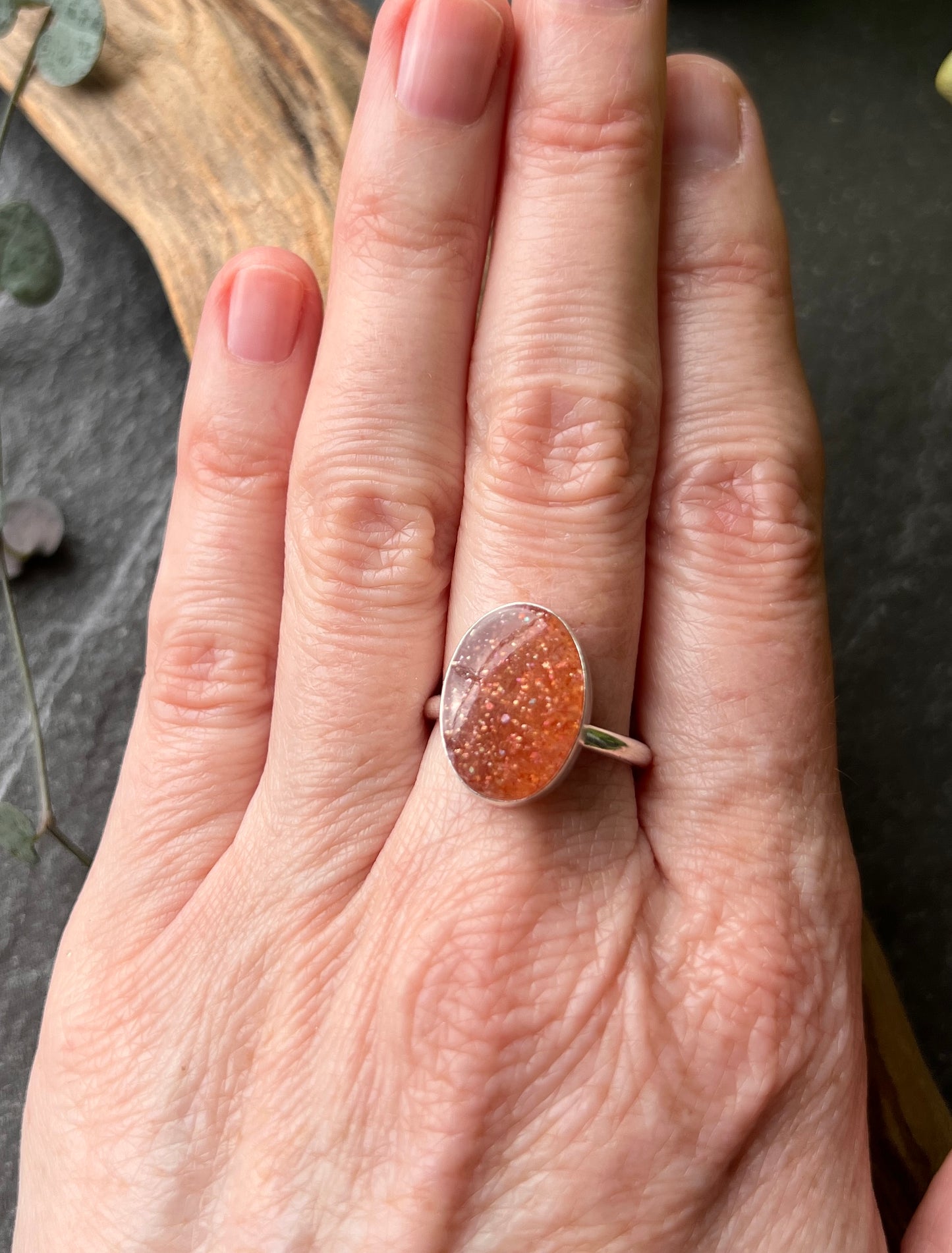 Sunstone Ring