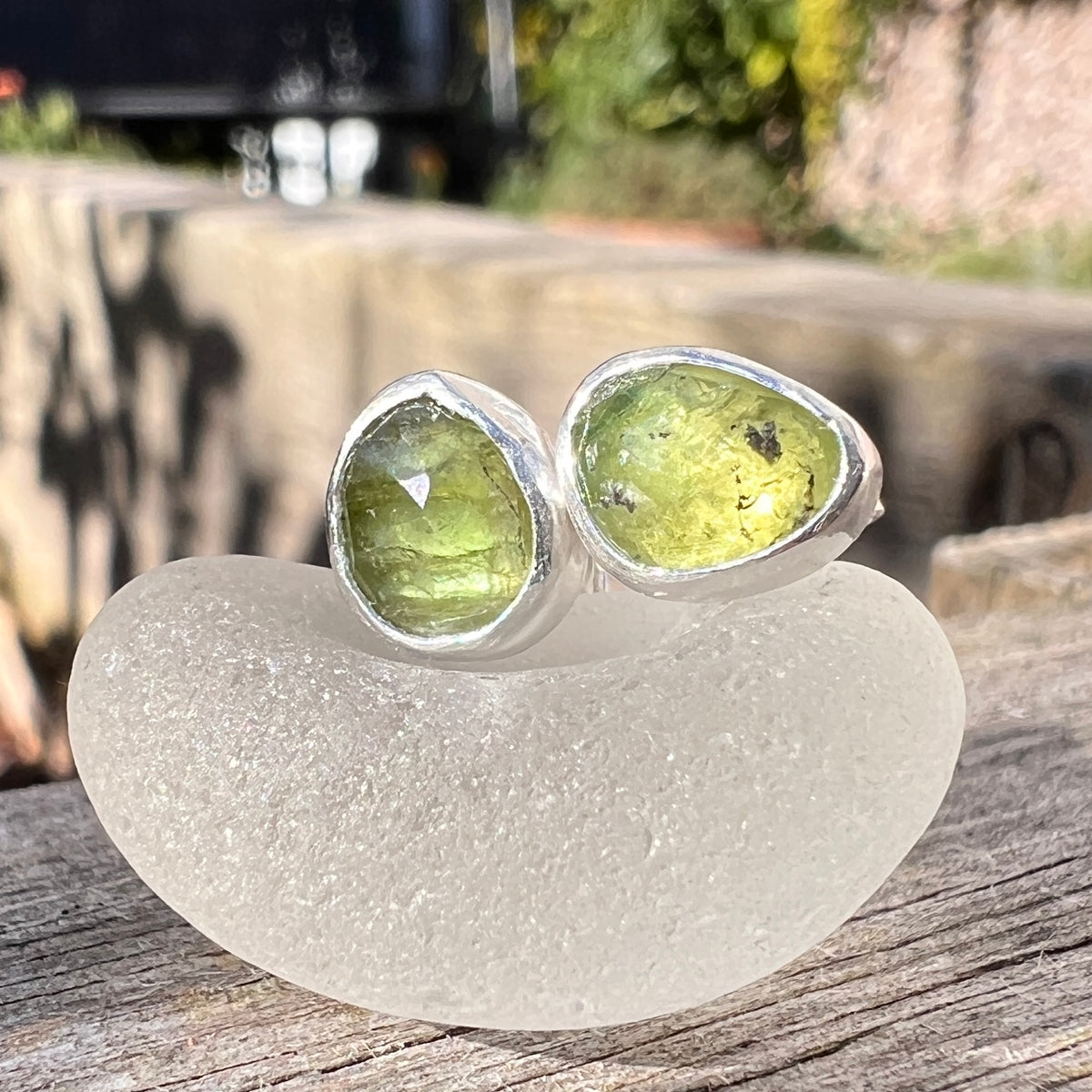 Tourmaline Studs