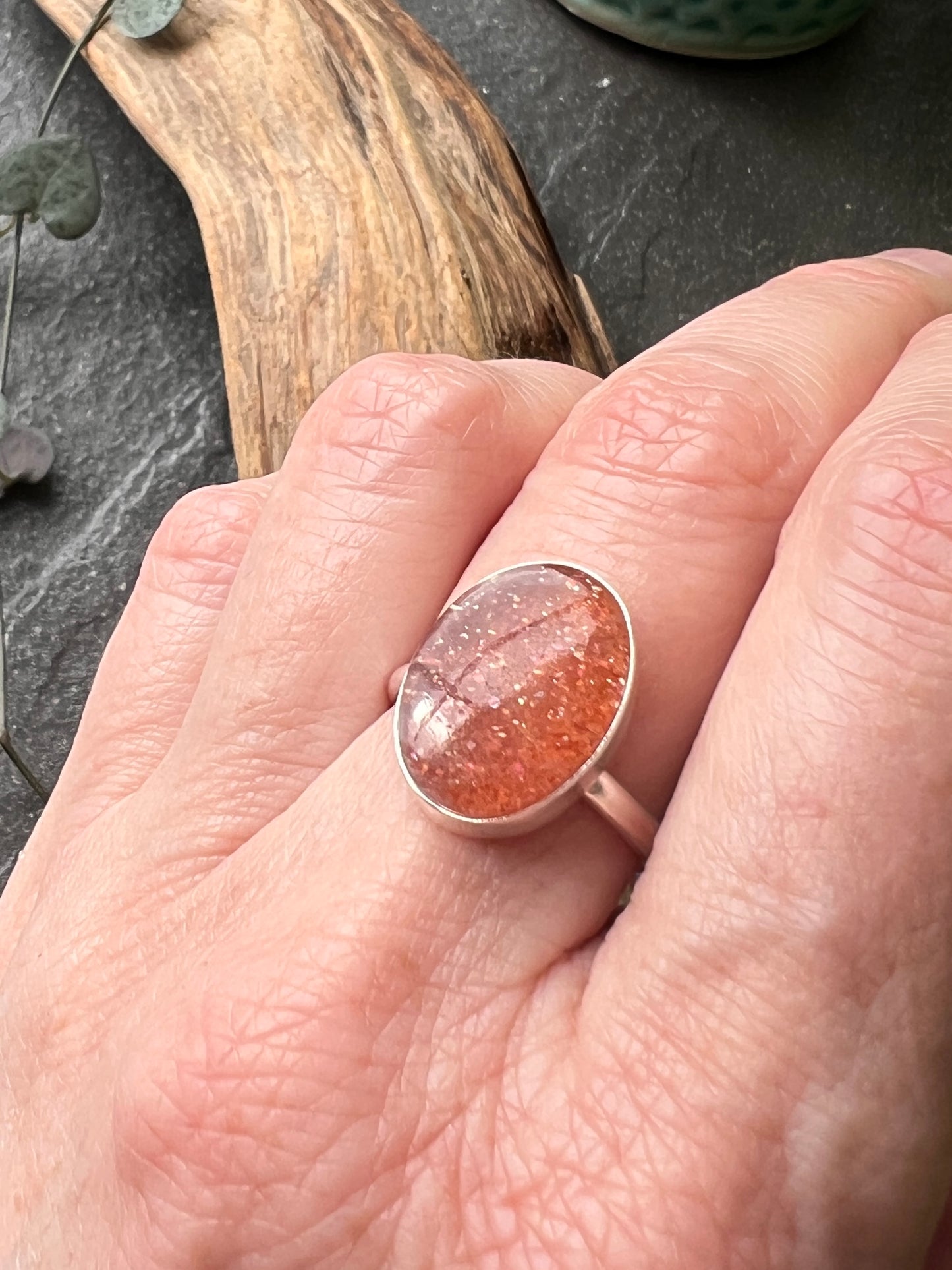 Sunstone Ring