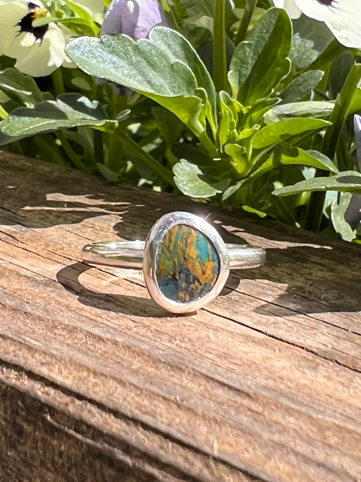 Peruvian Opal Ring
