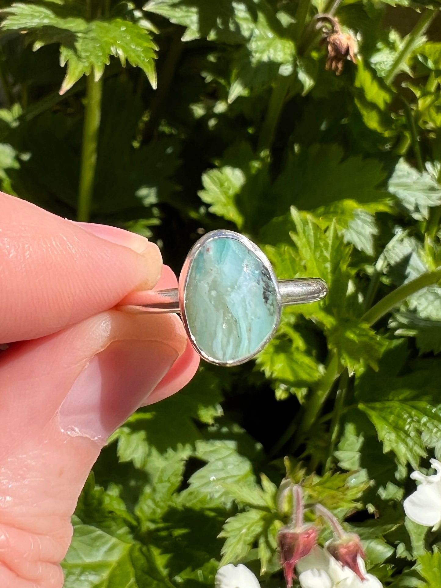 Peruvian Opal Ring
