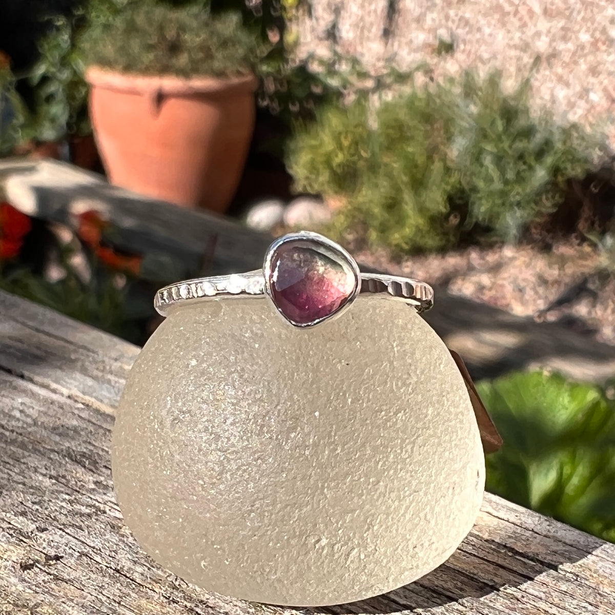 Tourmaline Stacker Ring