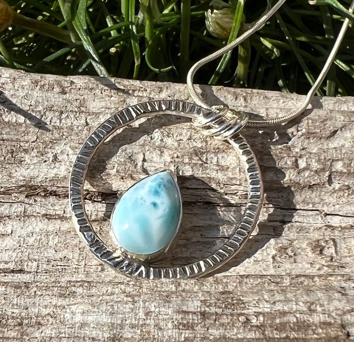 Larimar Pendant