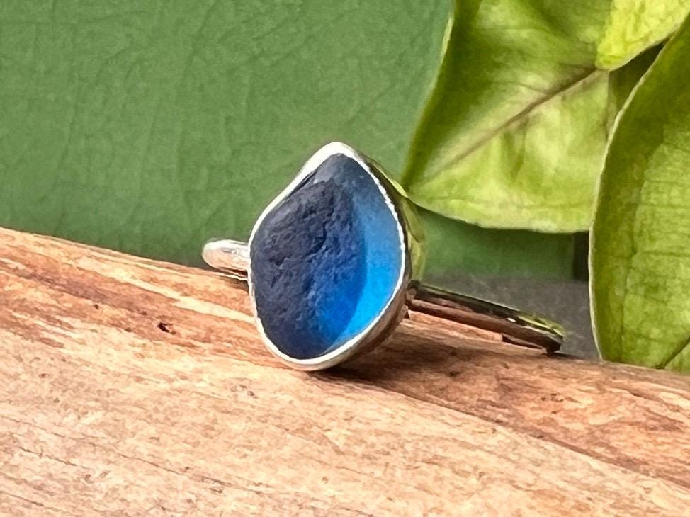 Sea Glass Stacking Ring, various sizes available