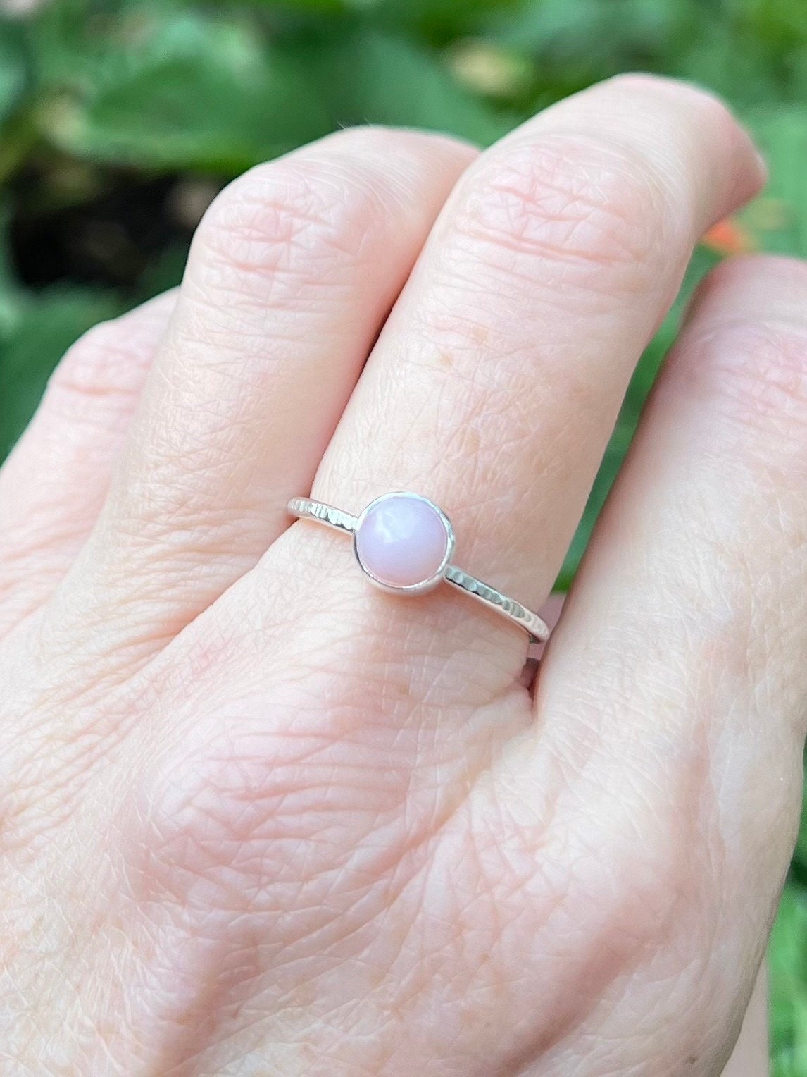 Peruvian Opal Stacking Ring