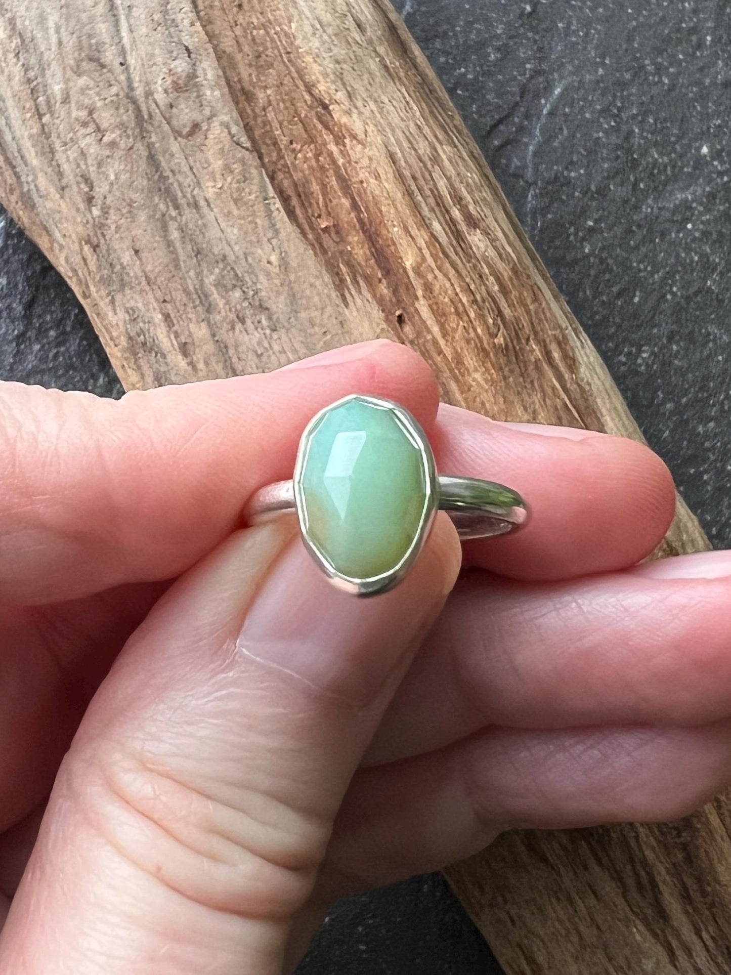 Peruvian Opal Ring