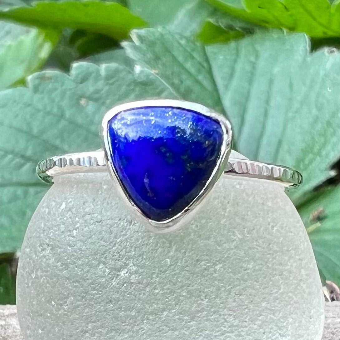 Lapis Lazuli Stacker Ring, various sizes available