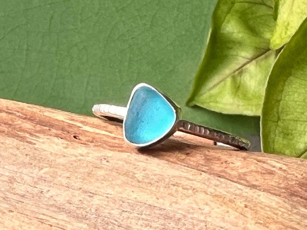 Sea Glass Stacking Ring, various sizes available
